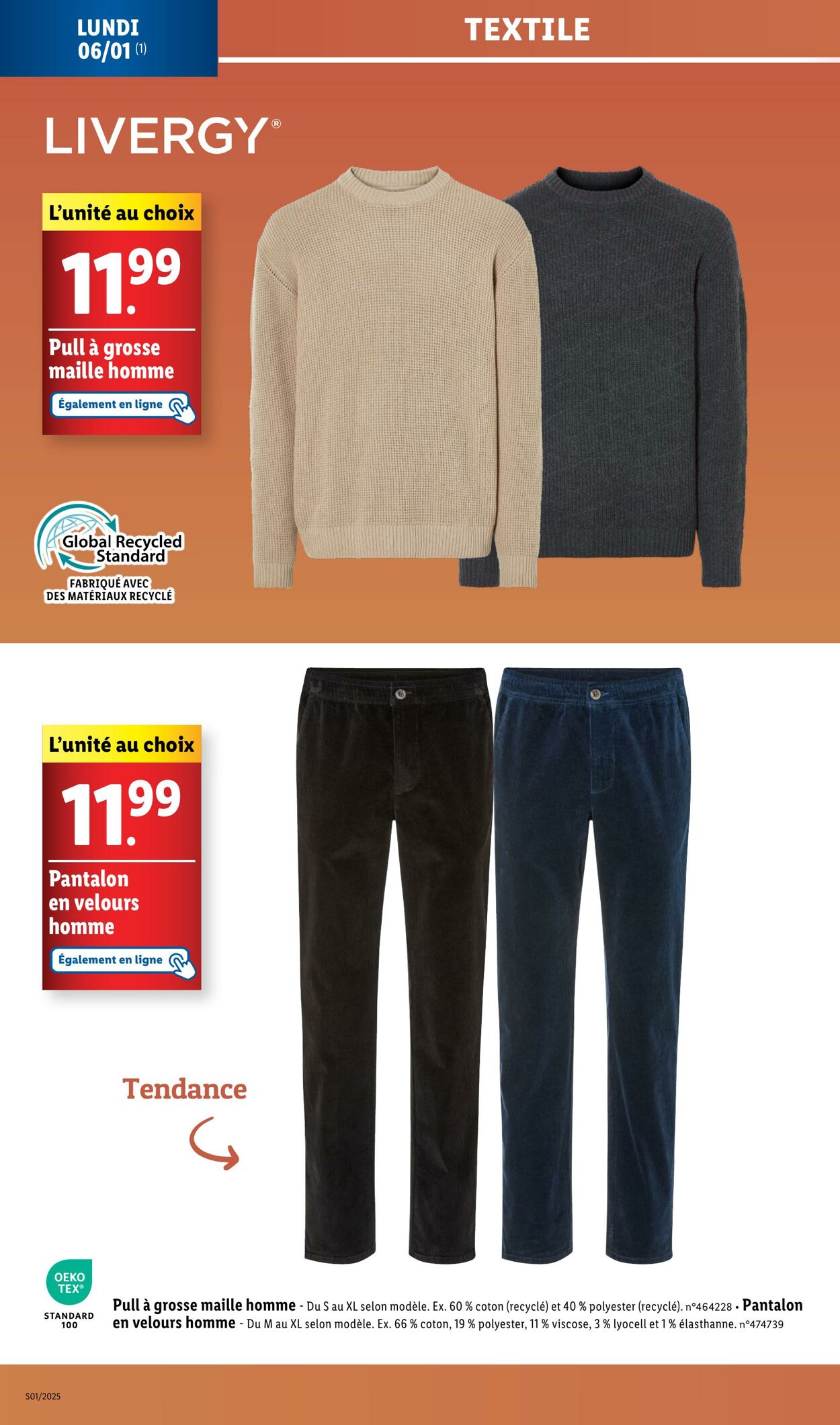 Catalogue Lidl 02.01.2025 - 06.01.2025