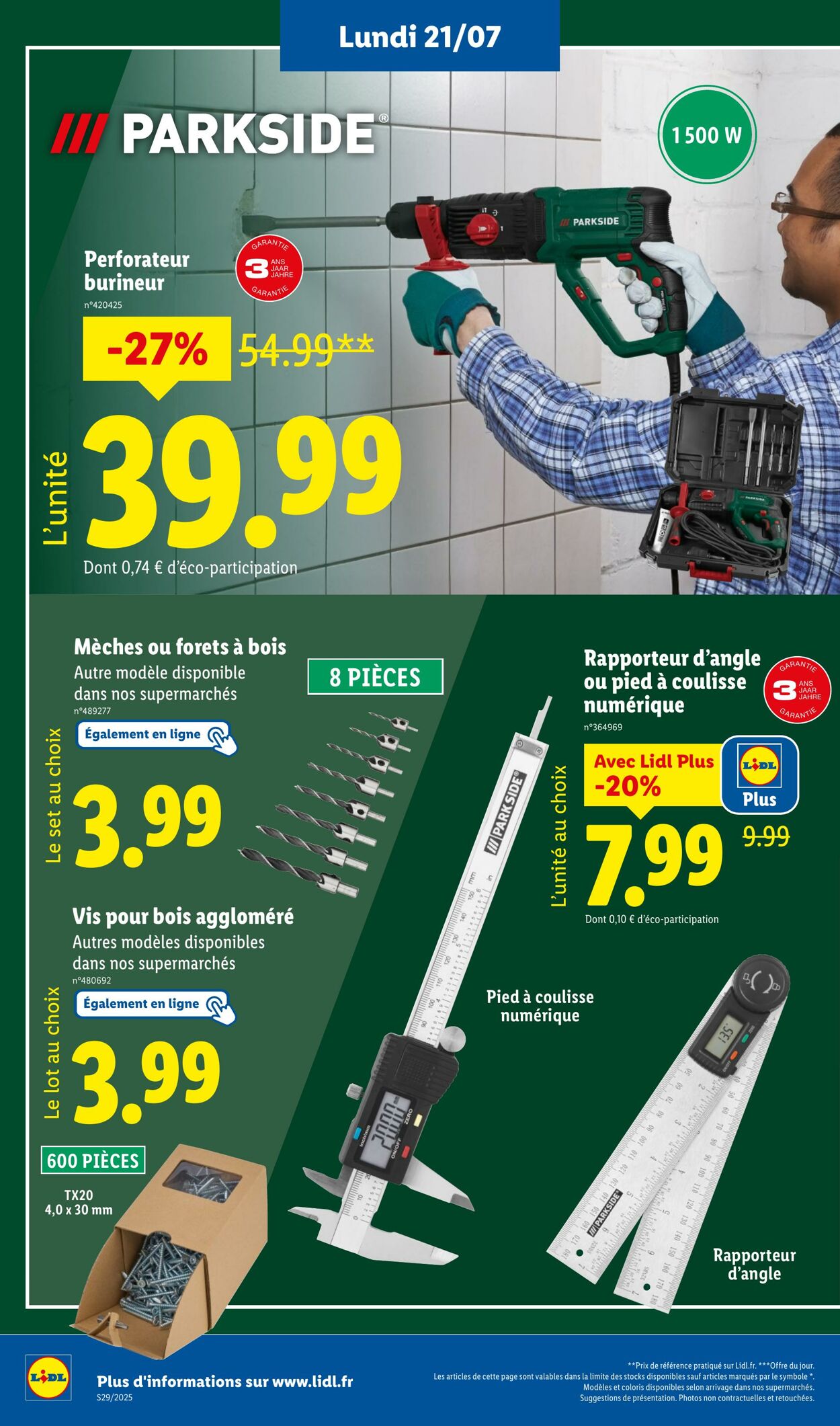 Catalogue Lidl 21.07.2025 - 24.07.2025