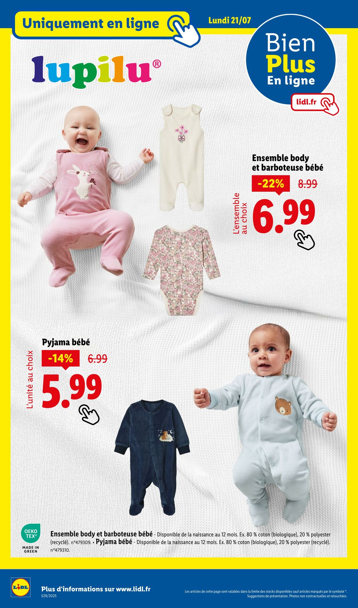 Catalogue Lidl 21.07.2025 - 24.07.2025