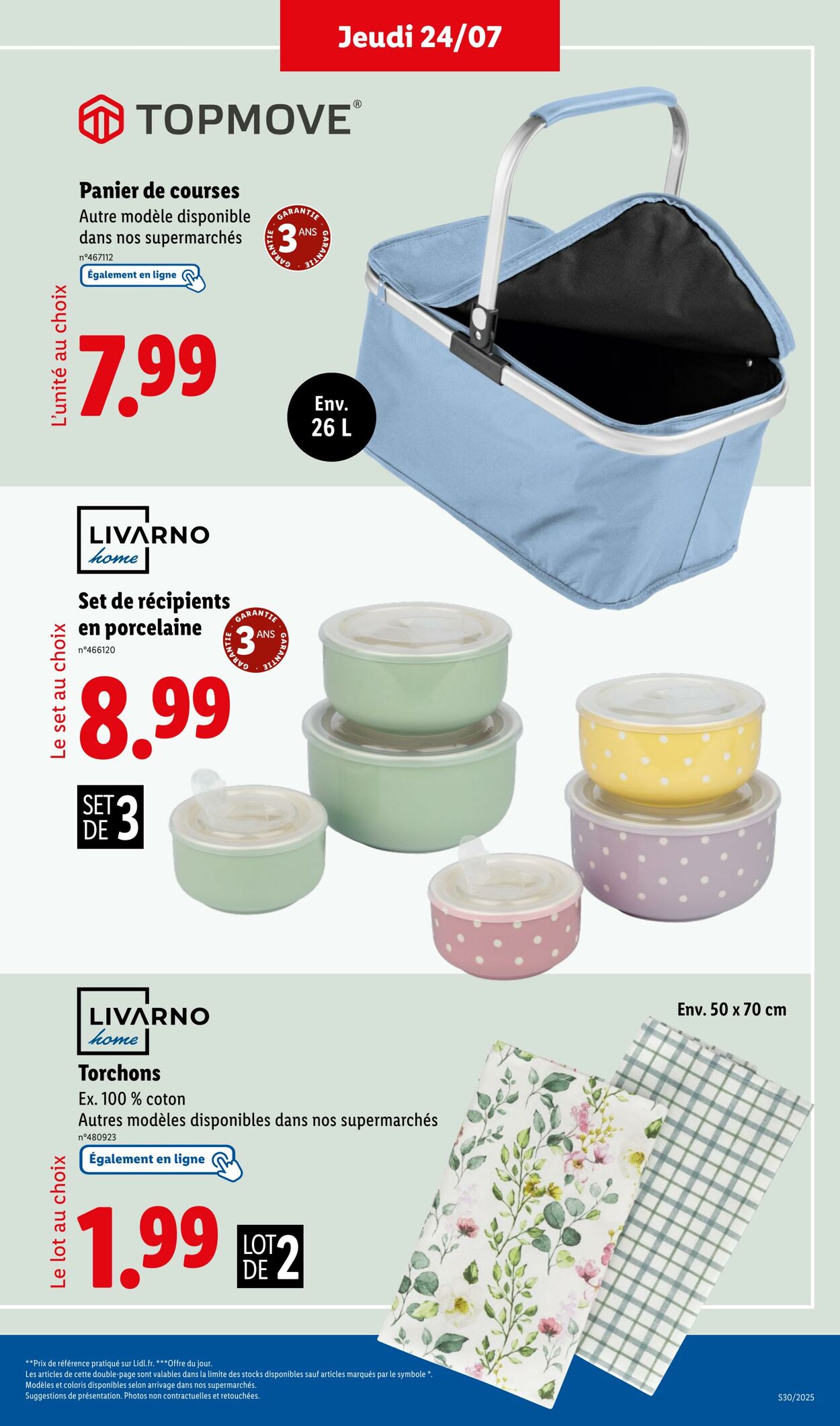 Catalogue Lidl 21.07.2025 - 24.07.2025