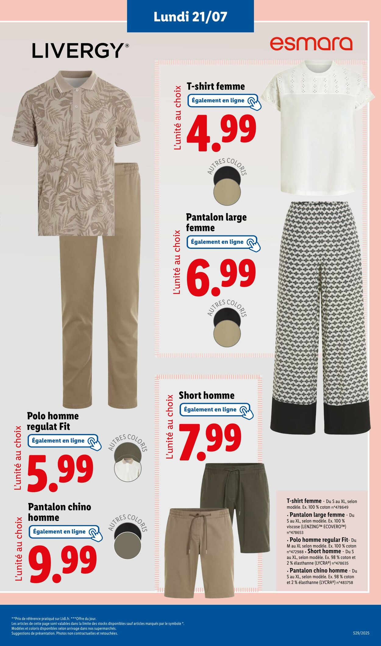 Catalogue Lidl 21.07.2025 - 24.07.2025