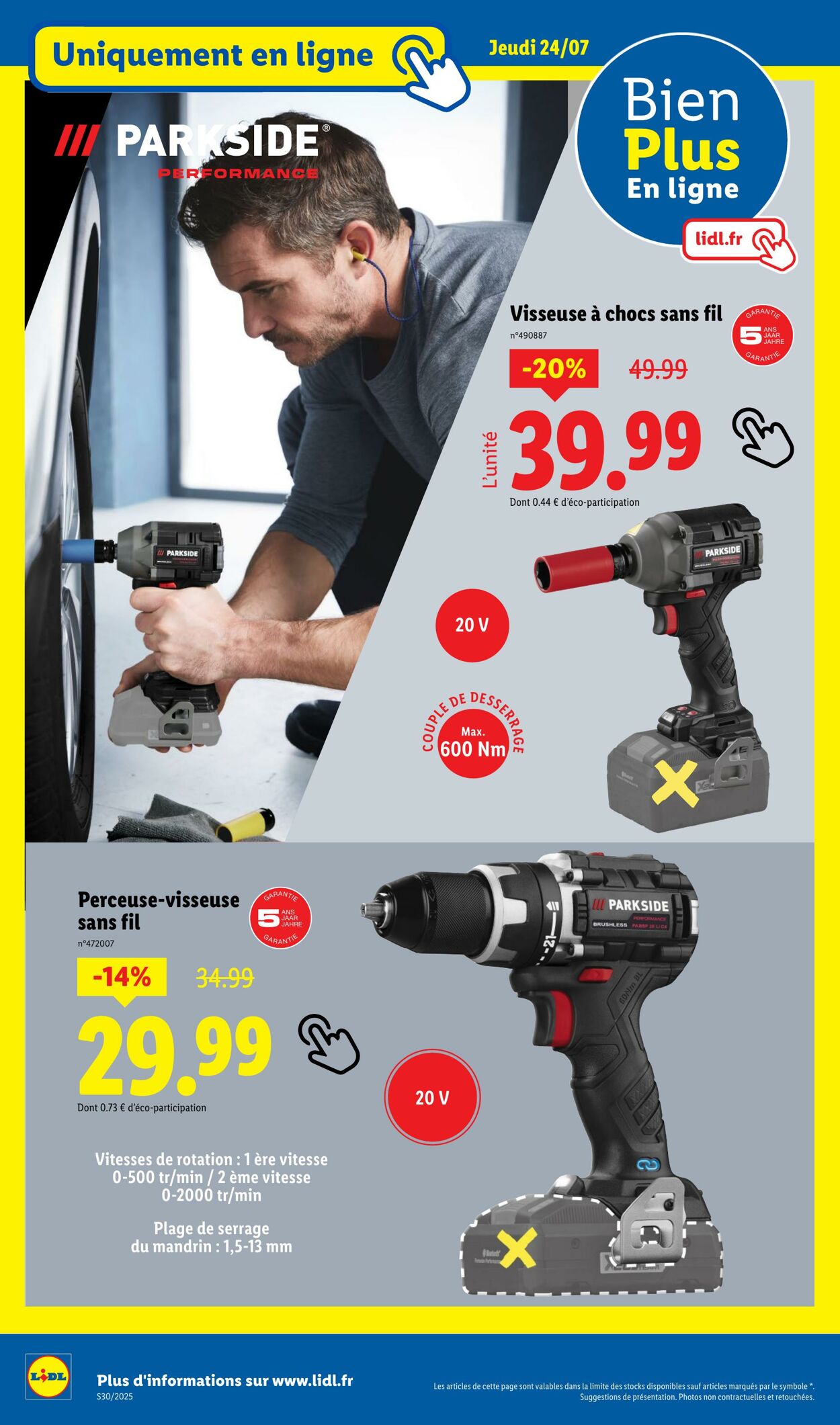 Catalogue Lidl 21.07.2025 - 24.07.2025