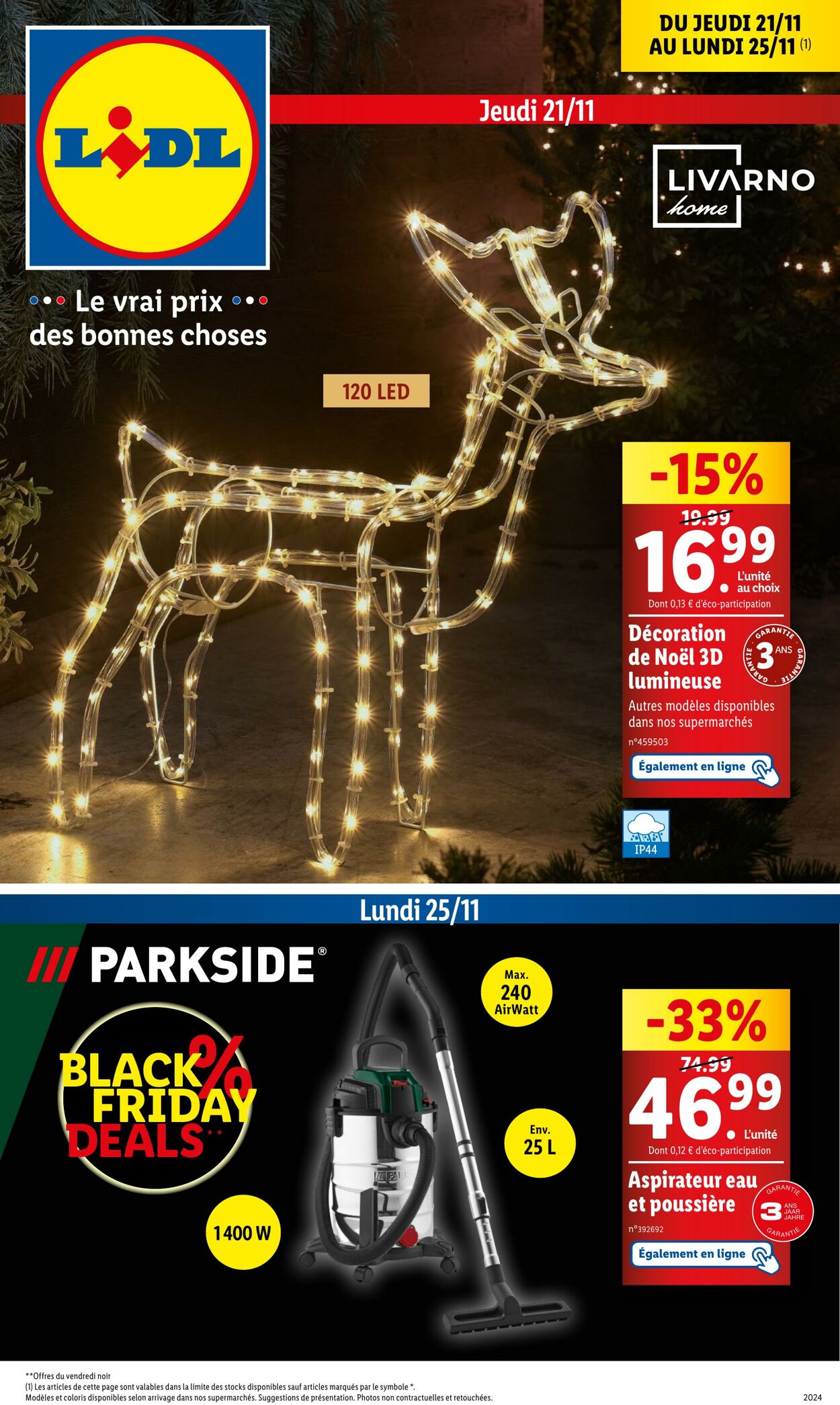 Catalogue Lidl 21.11.2024 - 25.11.2024