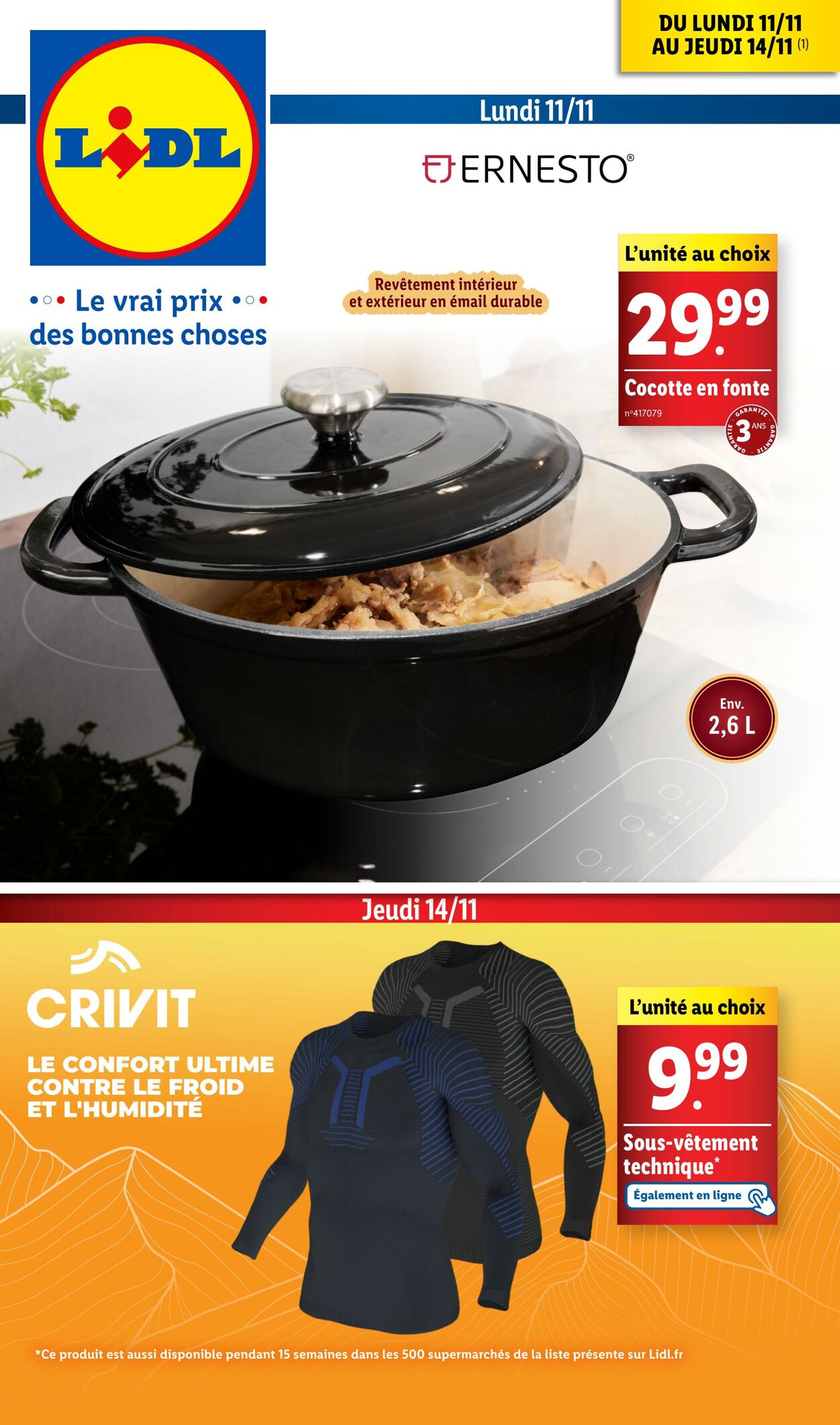 Catalogue Lidl 11.11.2024 - 14.11.2024