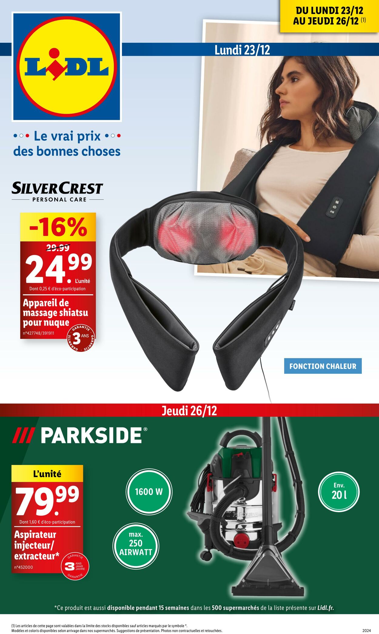 Catalogue Lidl - Les bonnes affaires de la semaine 23 déc. 2024 - 26 déc. 2024