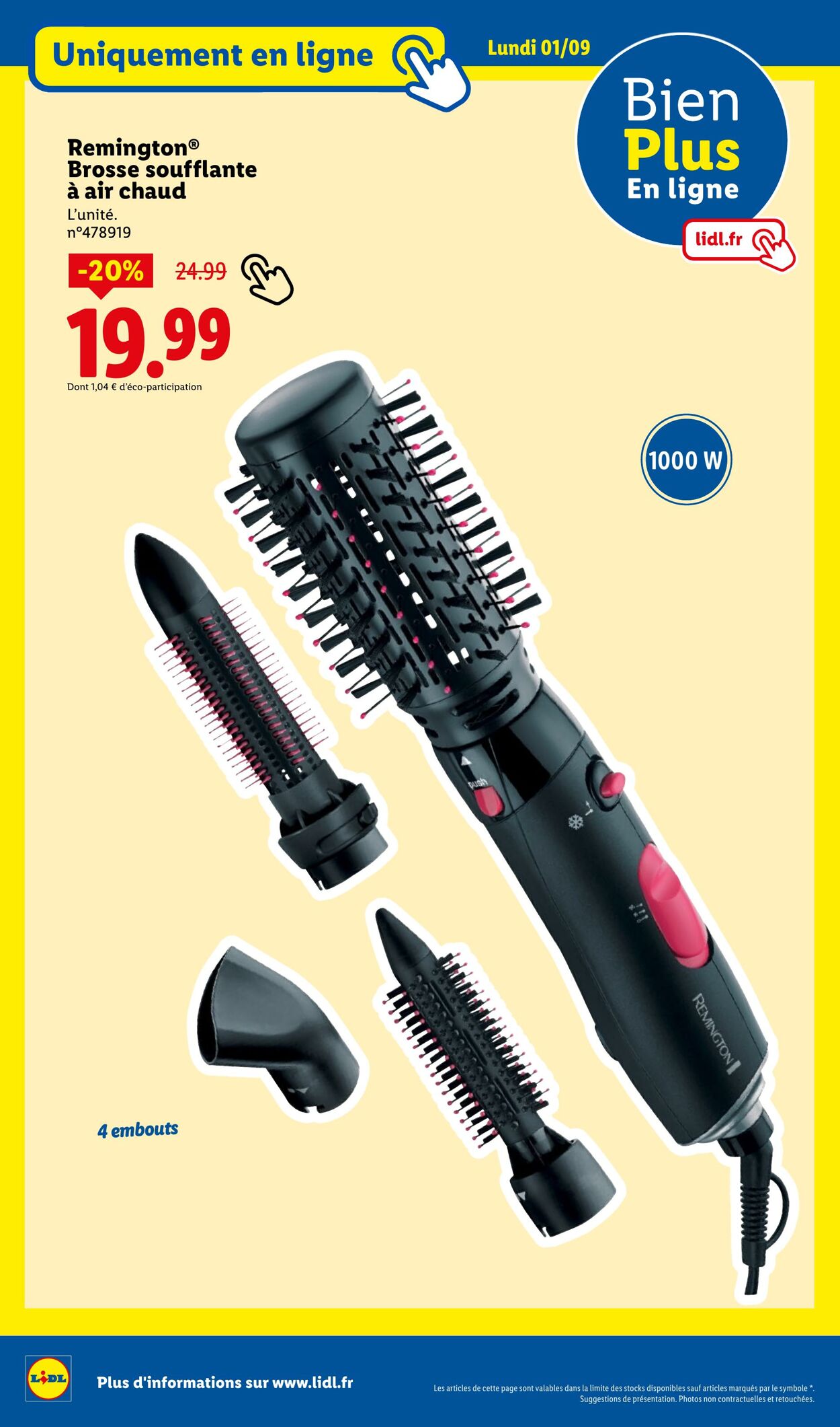 Catalogue Lidl 01.09.2025 - 04.09.2025