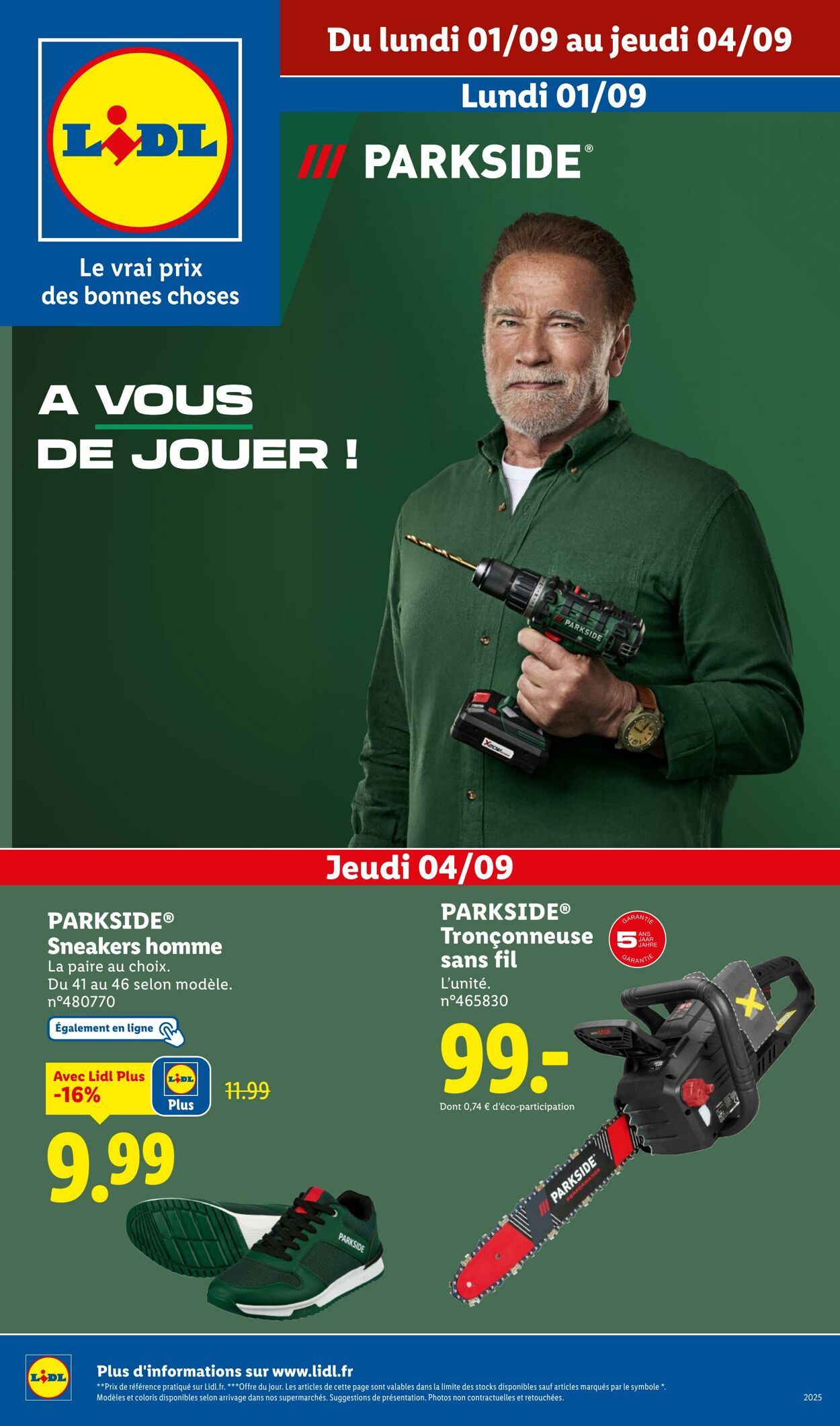 Catalogue Lidl 01.09.2025 - 04.09.2025