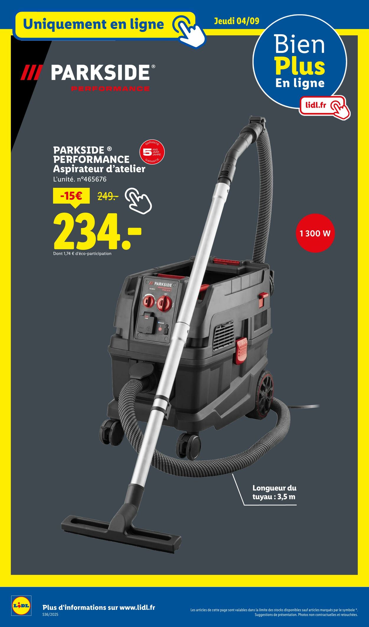 Catalogue Lidl 01.09.2025 - 04.09.2025