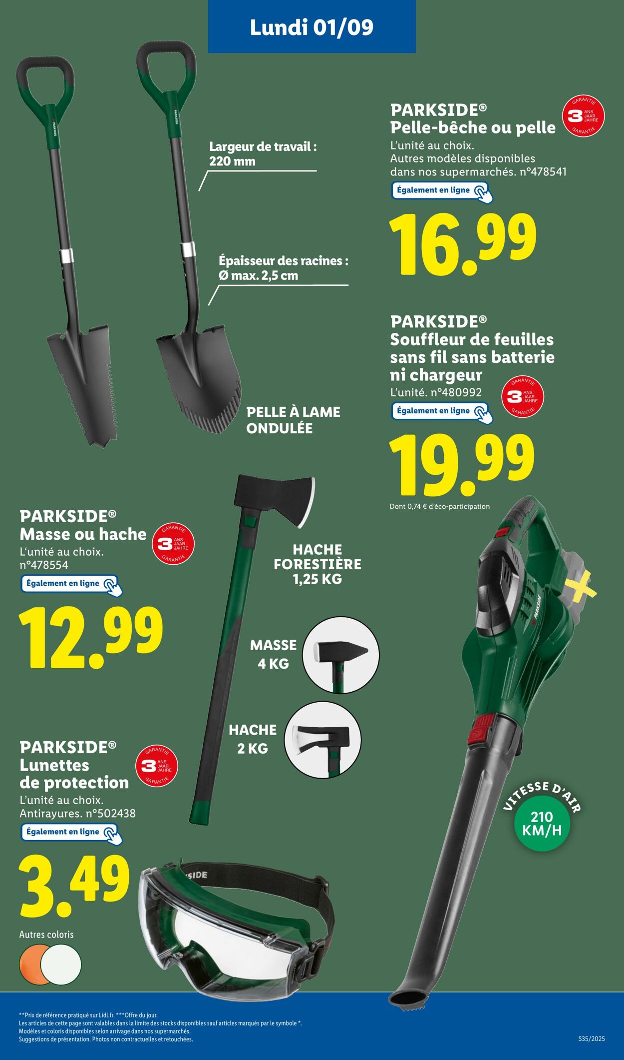 Catalogue Lidl 01.09.2025 - 04.09.2025