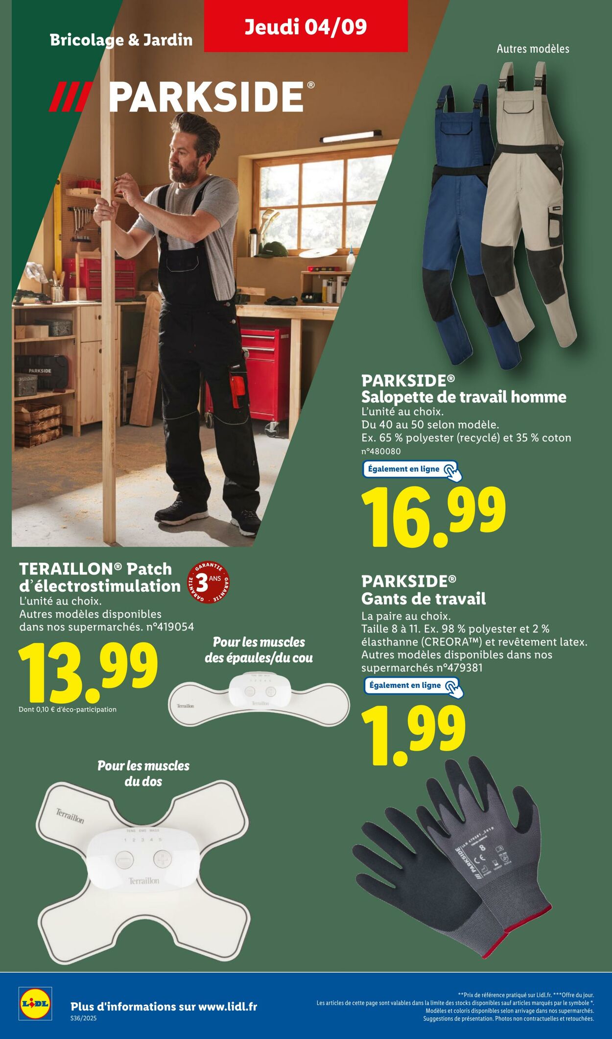 Catalogue Lidl 01.09.2025 - 04.09.2025