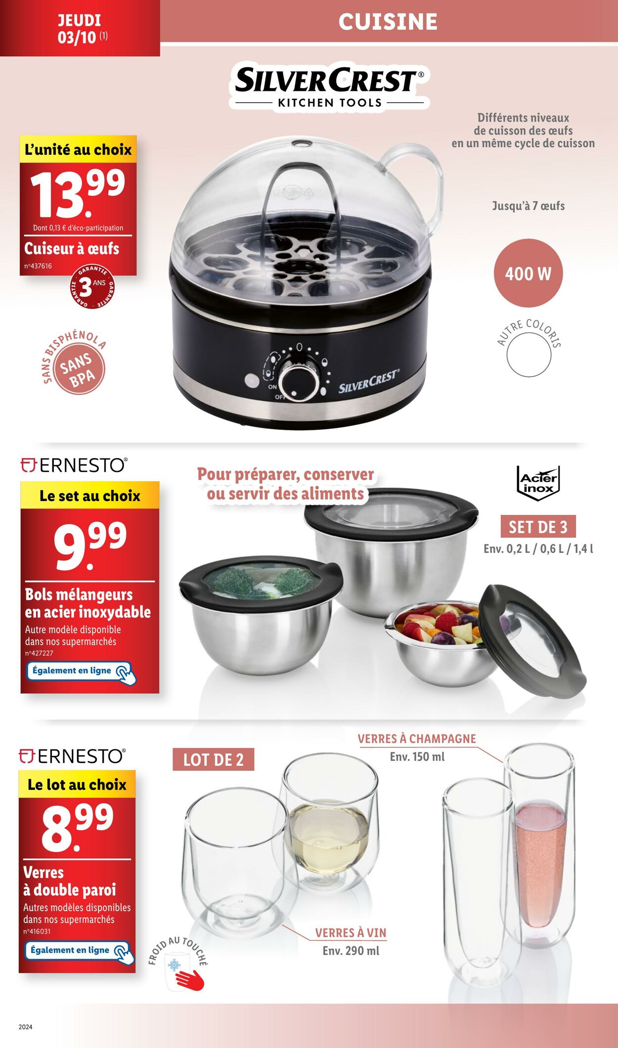 Catalogue Lidl 30.09.2024 - 03.10.2024