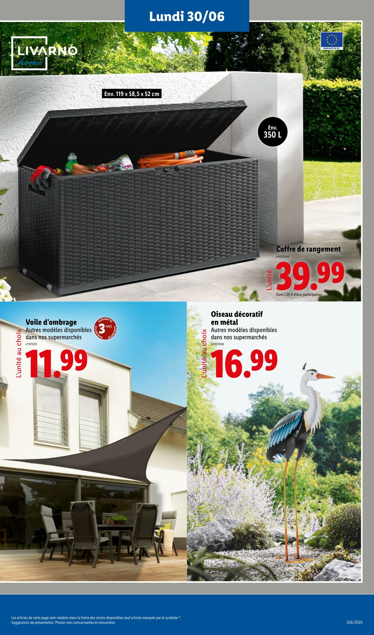 Catalogue Lidl 26.06.2025 - 30.06.2025