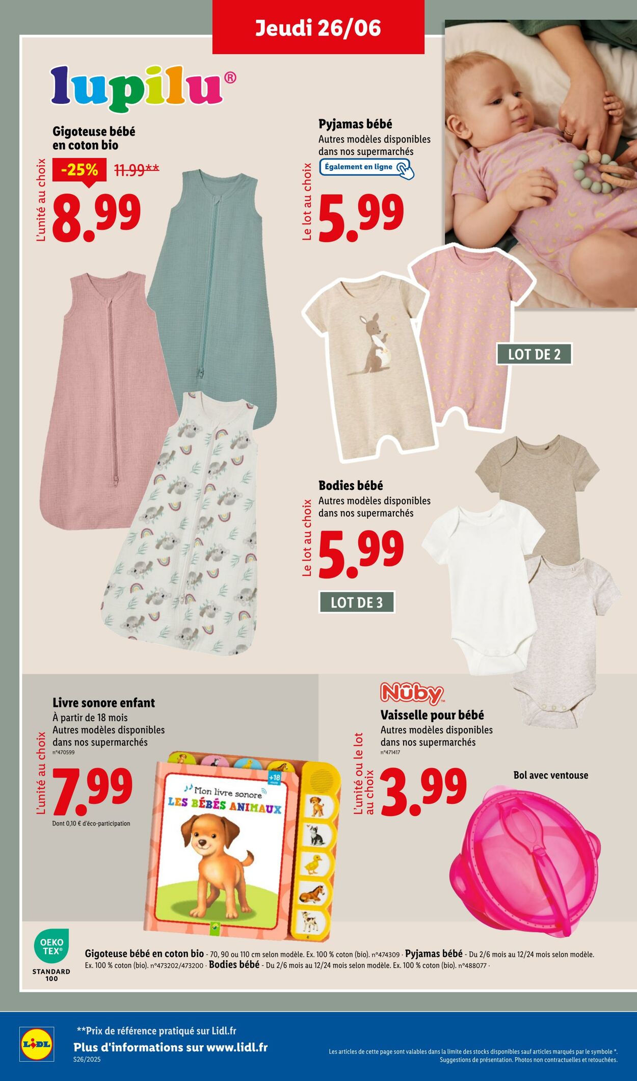 Catalogue Lidl 26.06.2025 - 30.06.2025