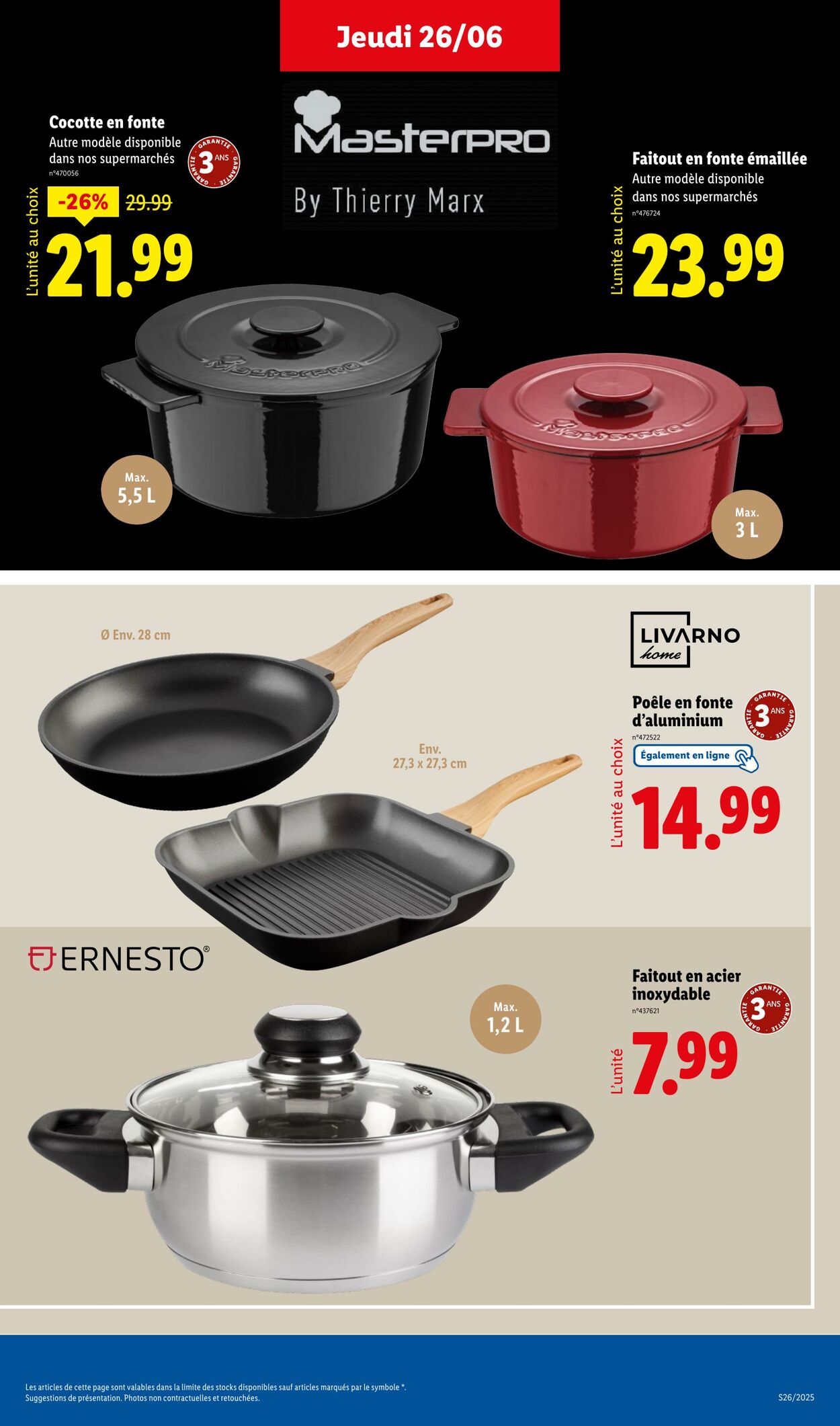Catalogue Lidl 26.06.2025 - 30.06.2025