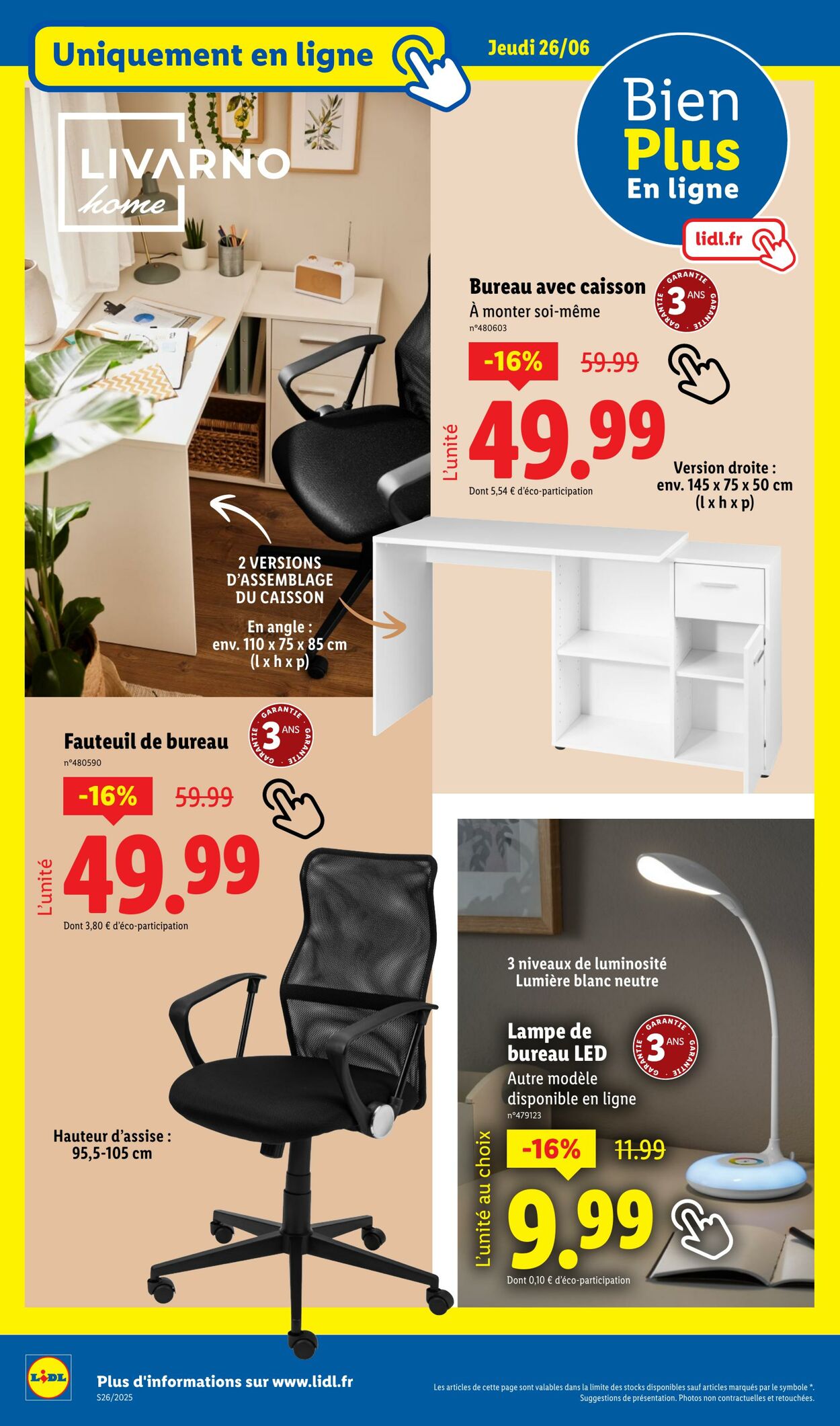 Catalogue Lidl 26.06.2025 - 30.06.2025