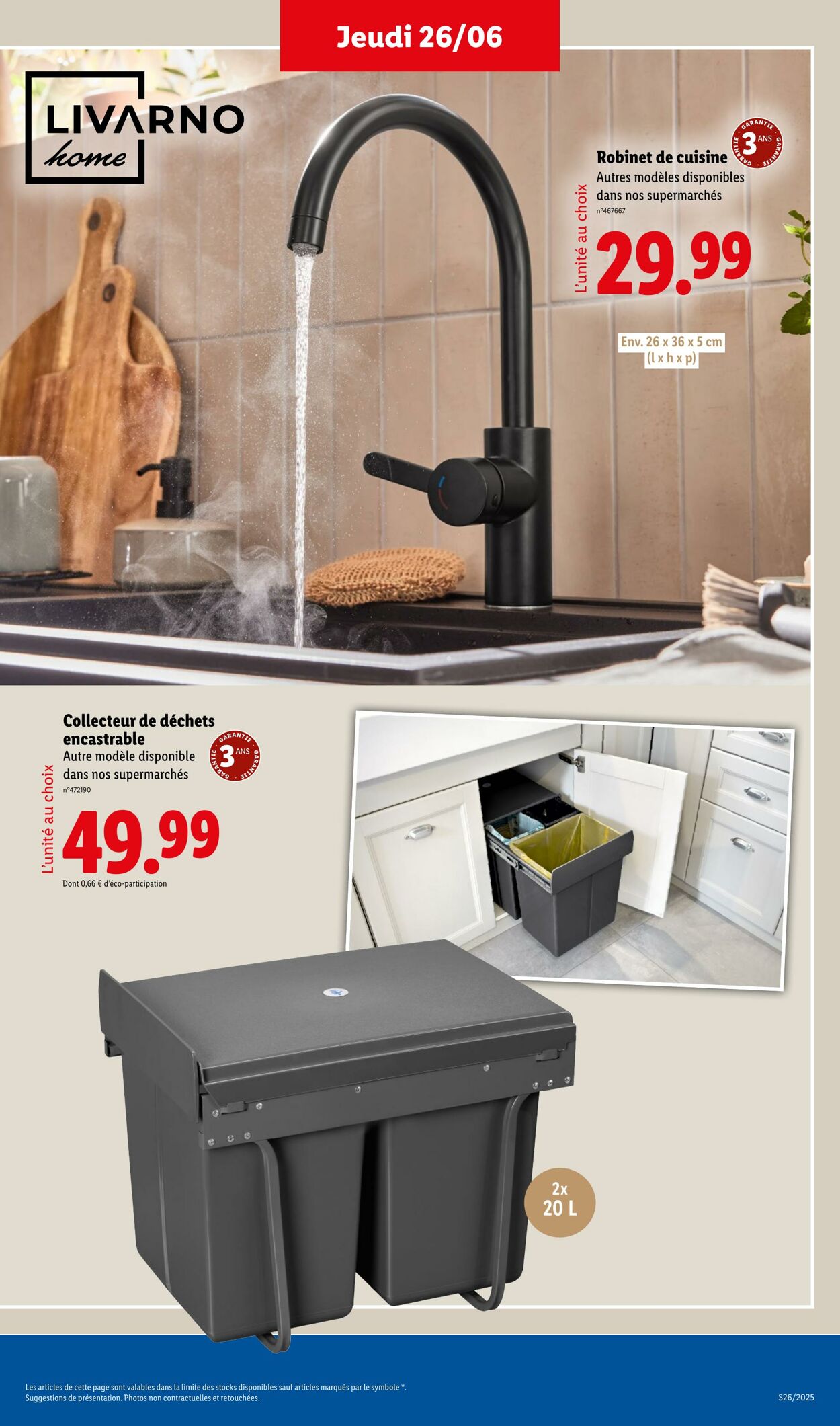 Catalogue Lidl 26.06.2025 - 30.06.2025