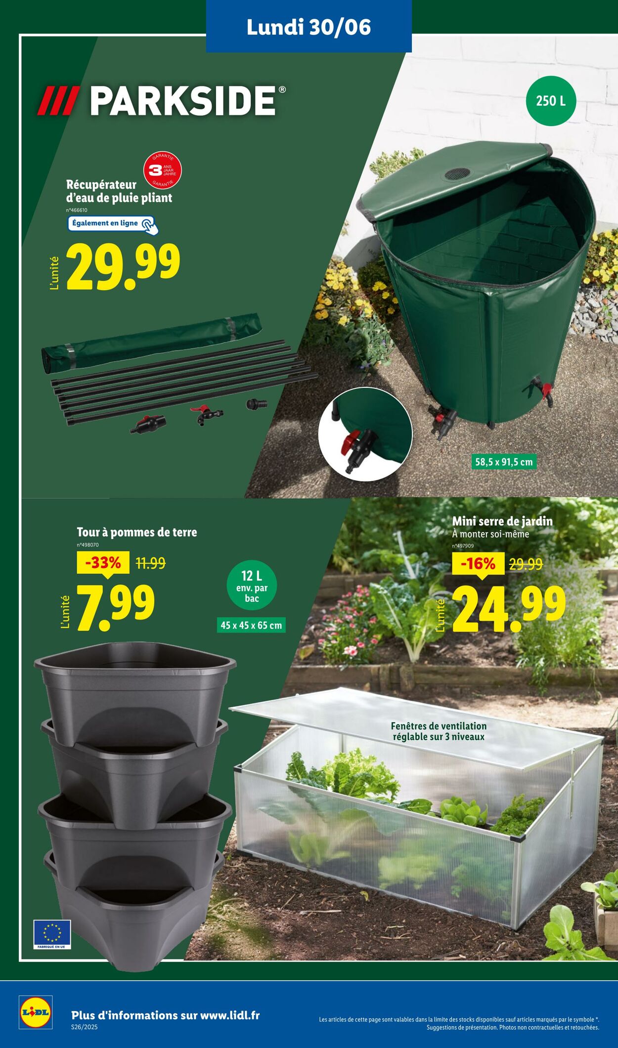 Catalogue Lidl 30.06.2025 - 03.07.2025