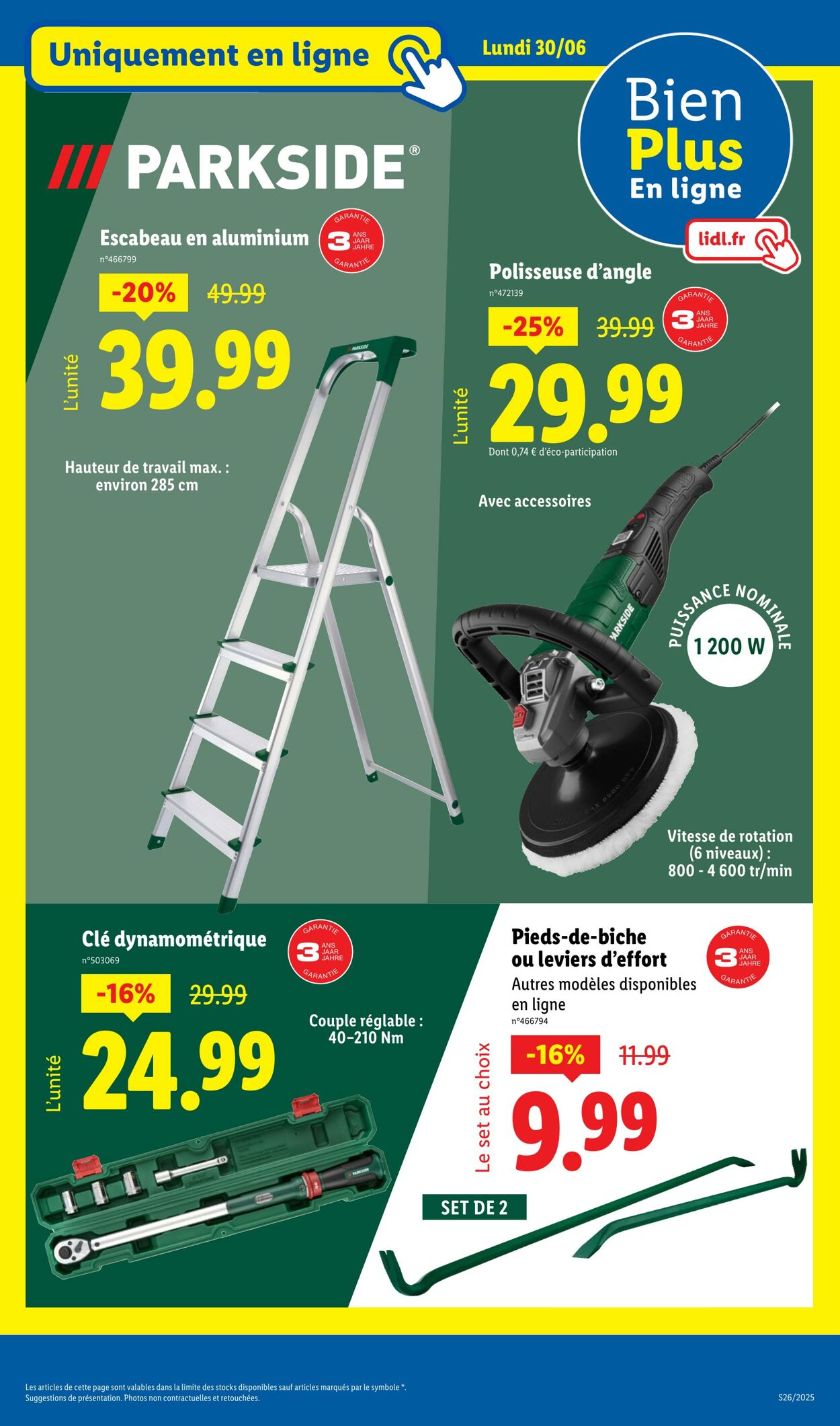 Catalogue Lidl 30.06.2025 - 03.07.2025