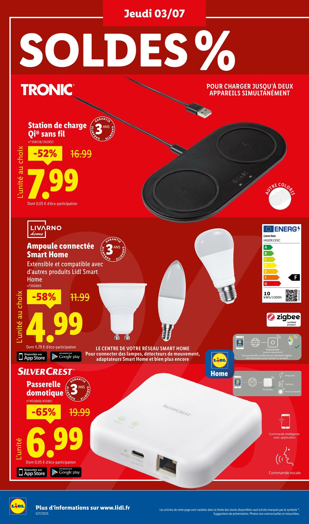Catalogue Lidl 30.06.2025 - 03.07.2025