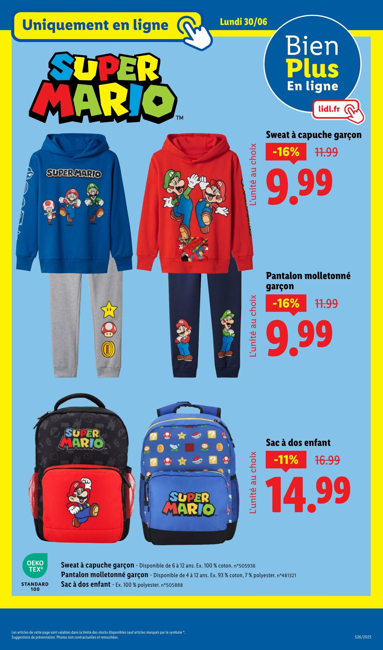Catalogue Lidl 30.06.2025 - 03.07.2025