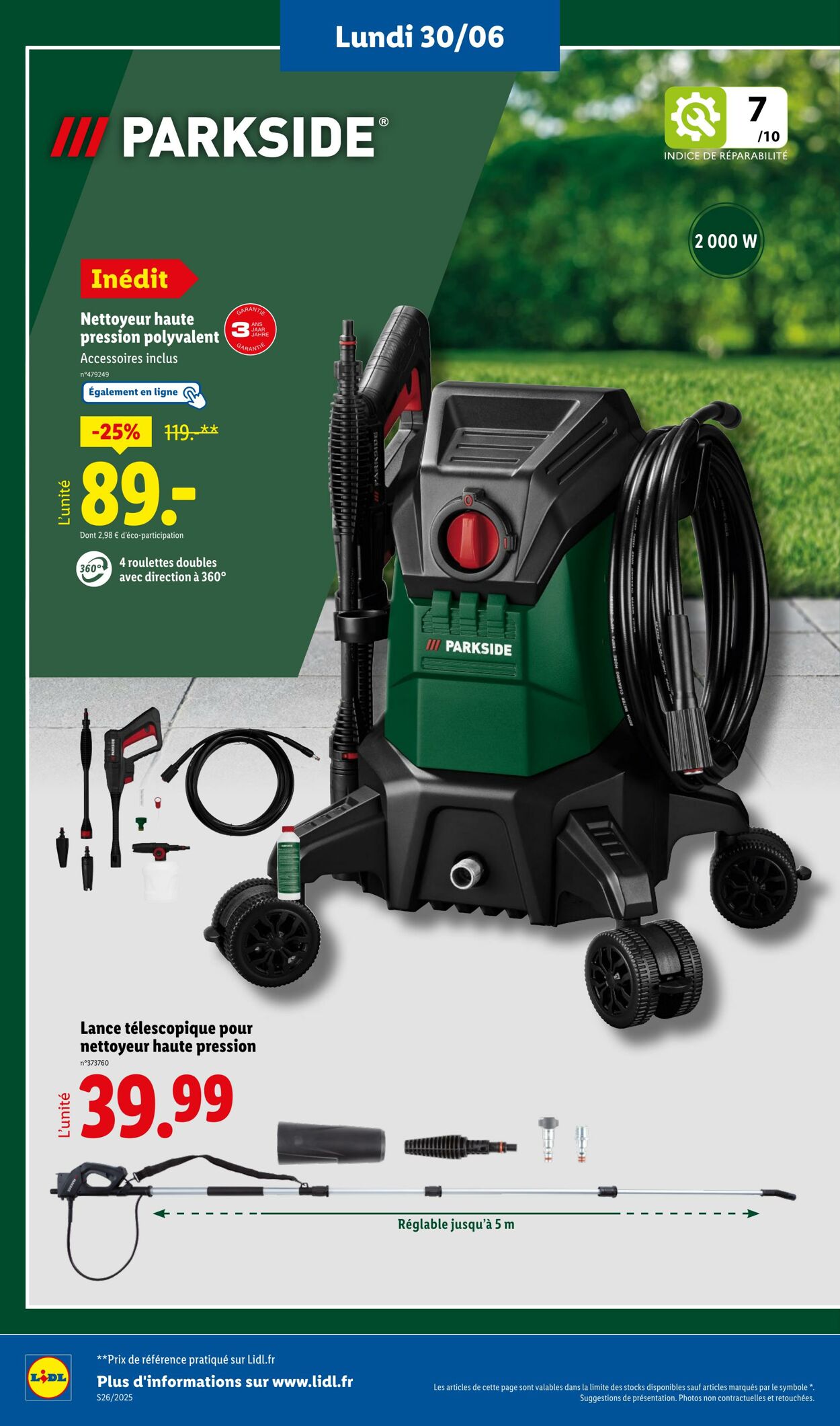 Catalogue Lidl 30.06.2025 - 03.07.2025