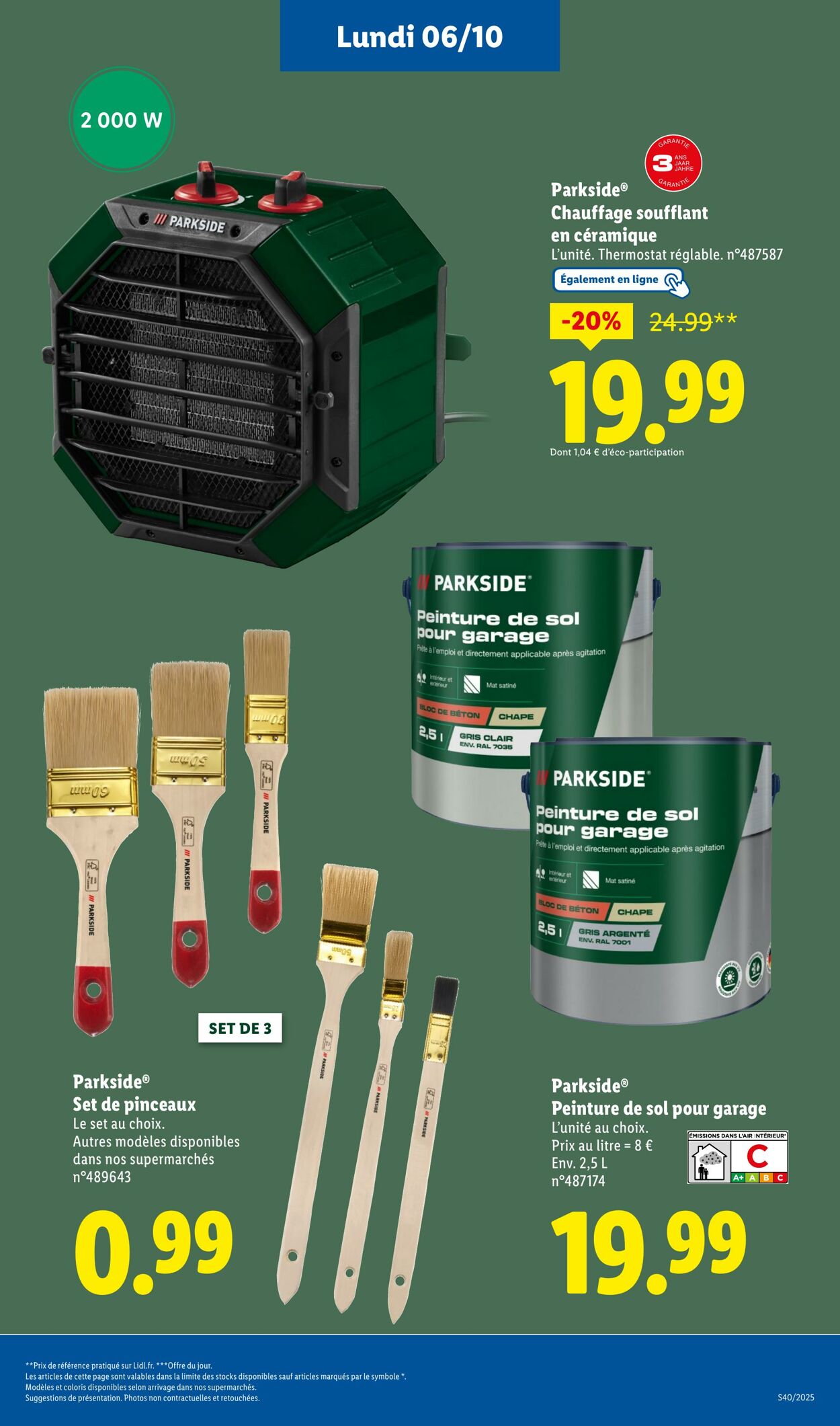 Catalogue Lidl 06.10.2025 - 09.10.2025