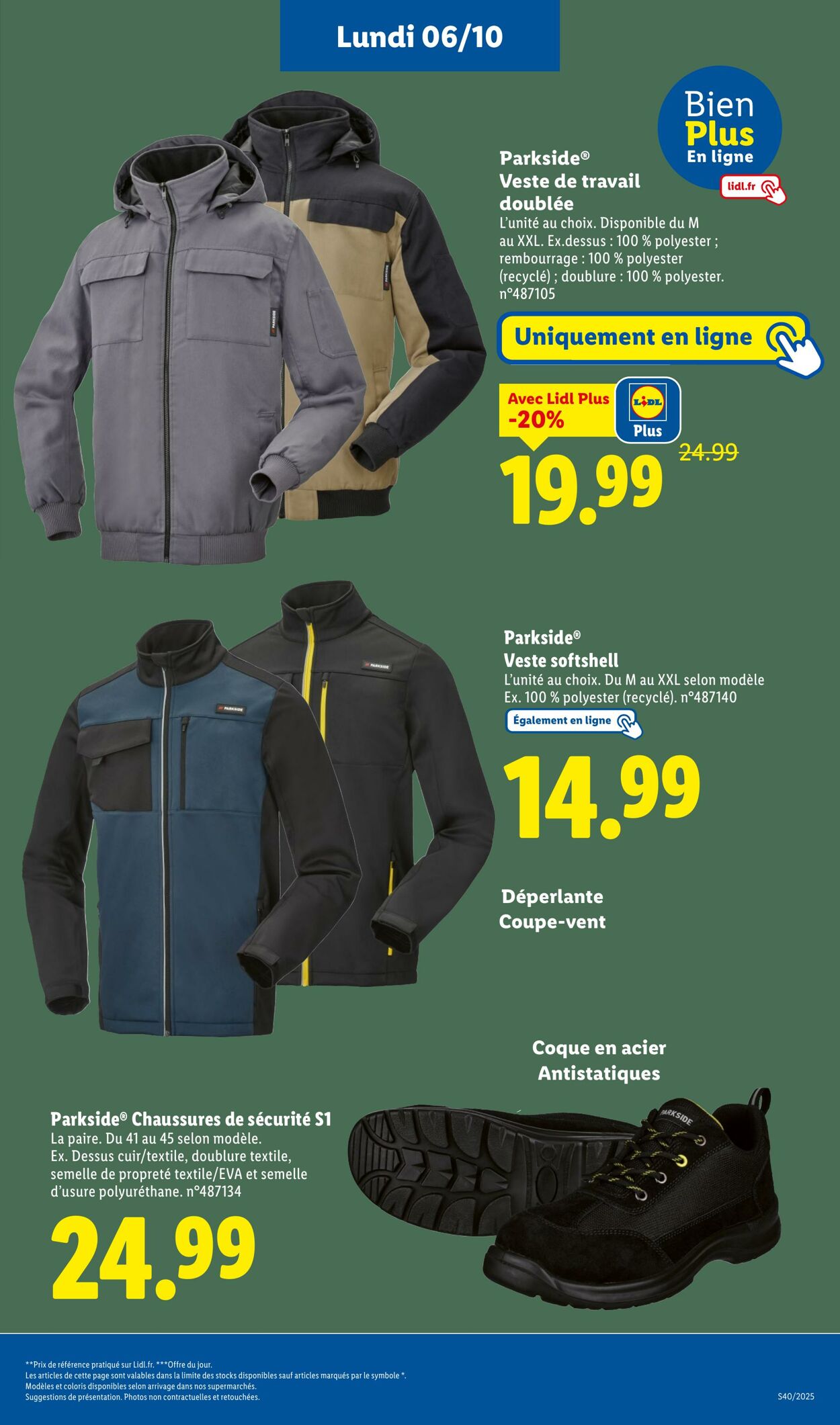 Catalogue Lidl 06.10.2025 - 09.10.2025