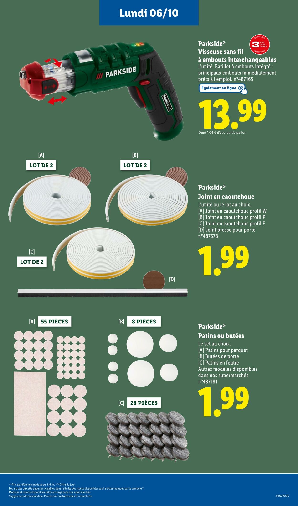 Catalogue Lidl 06.10.2025 - 09.10.2025