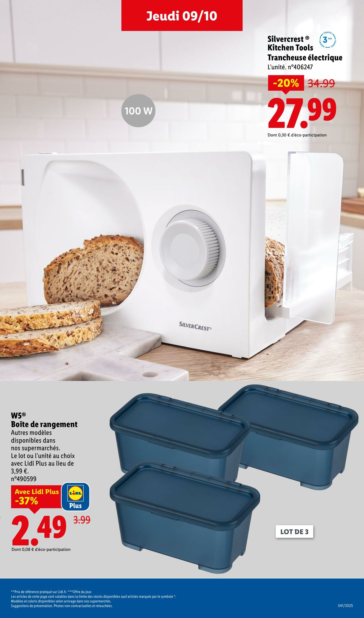 Catalogue Lidl 06.10.2025 - 09.10.2025
