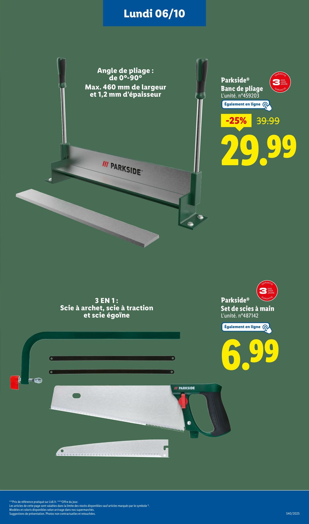 Catalogue Lidl 06.10.2025 - 09.10.2025