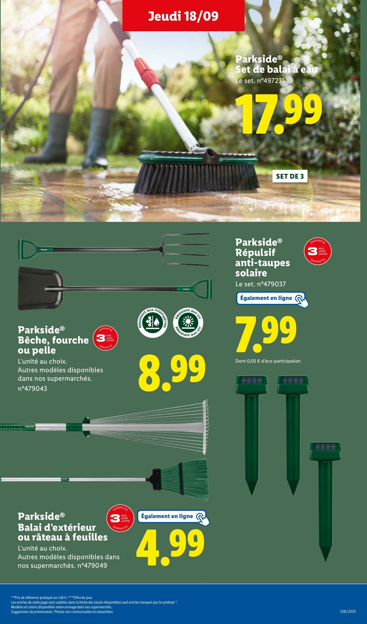Catalogue Lidl 18.09.2025 - 22.09.2025