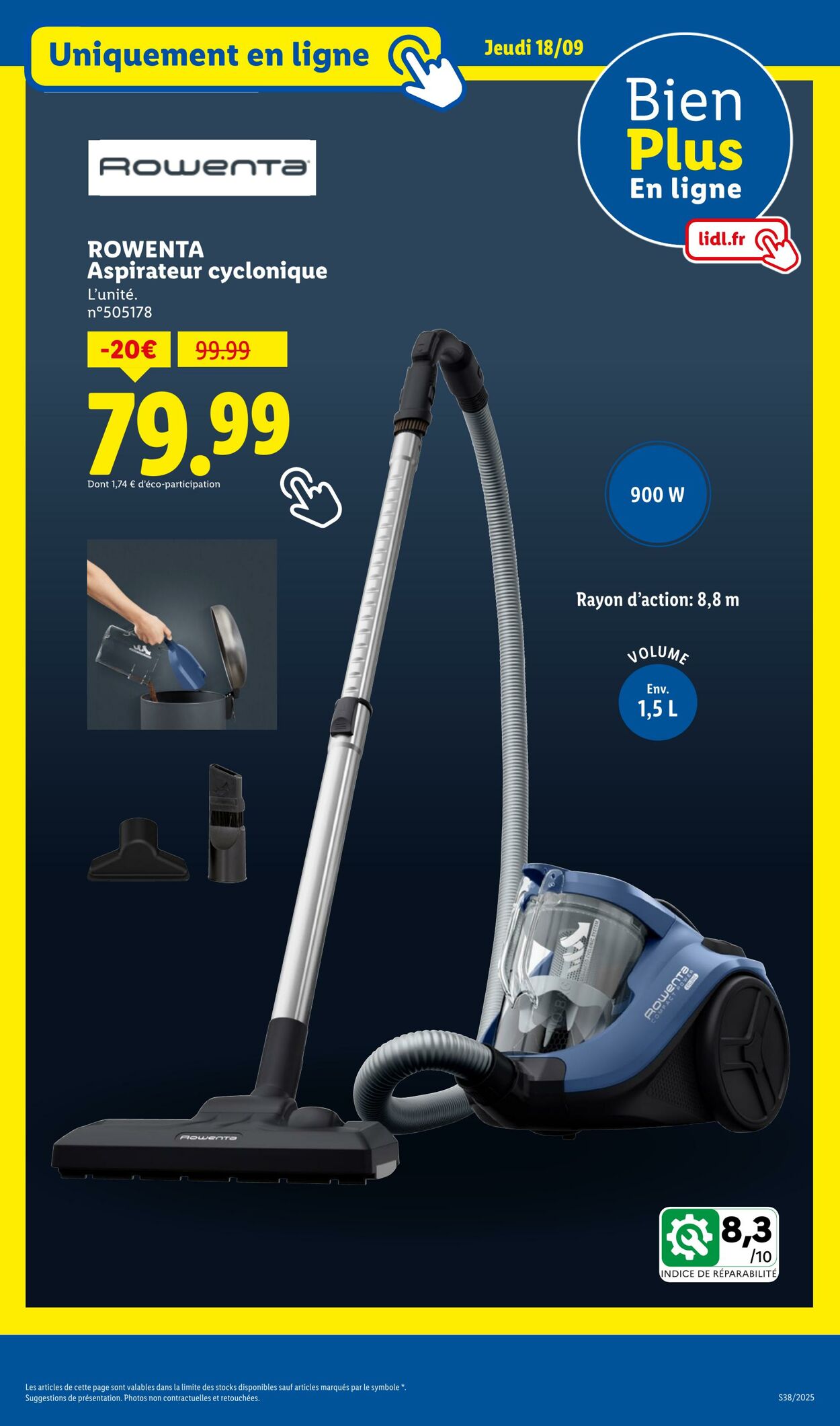 Catalogue Lidl 18.09.2025 - 22.09.2025