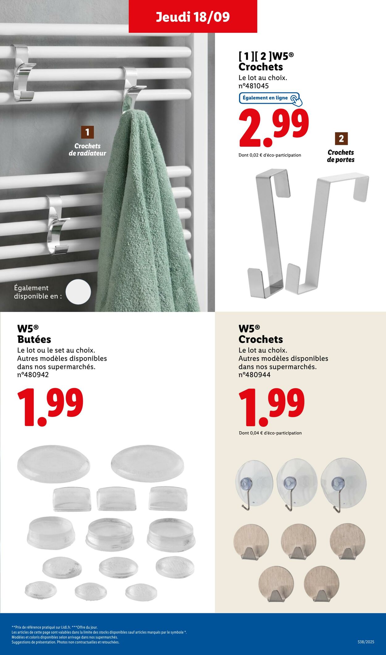 Catalogue Lidl 18.09.2025 - 22.09.2025