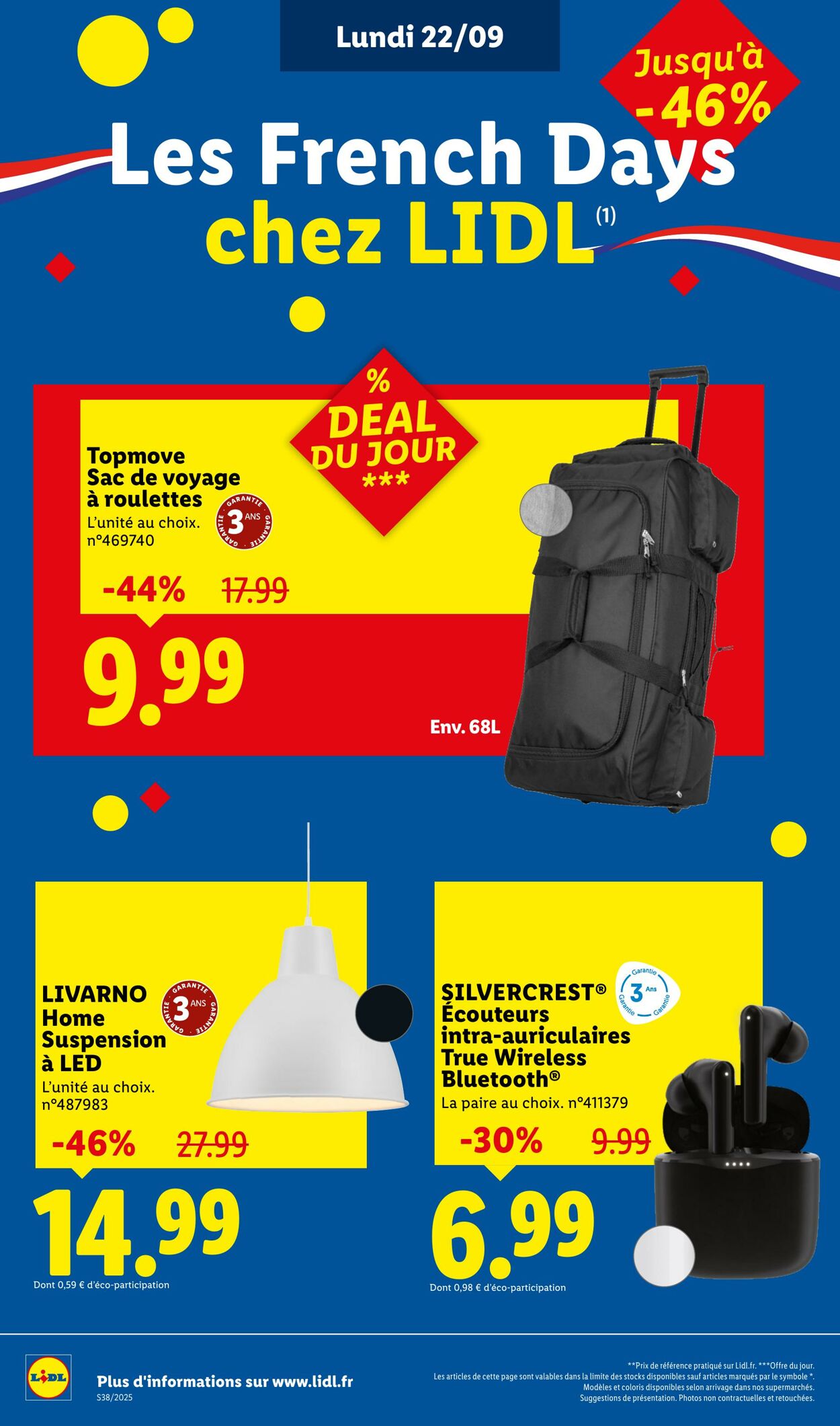 Catalogue Lidl 18.09.2025 - 22.09.2025