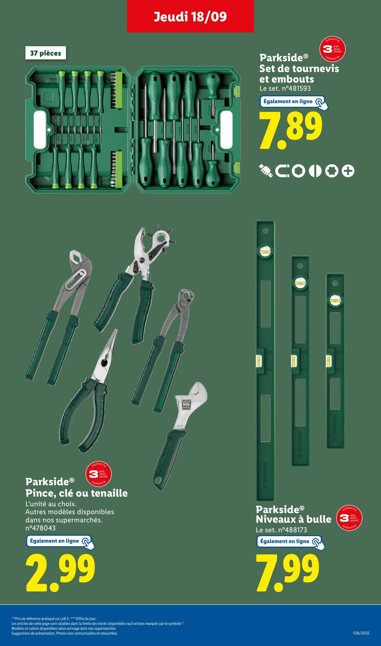 Catalogue Lidl 18.09.2025 - 22.09.2025