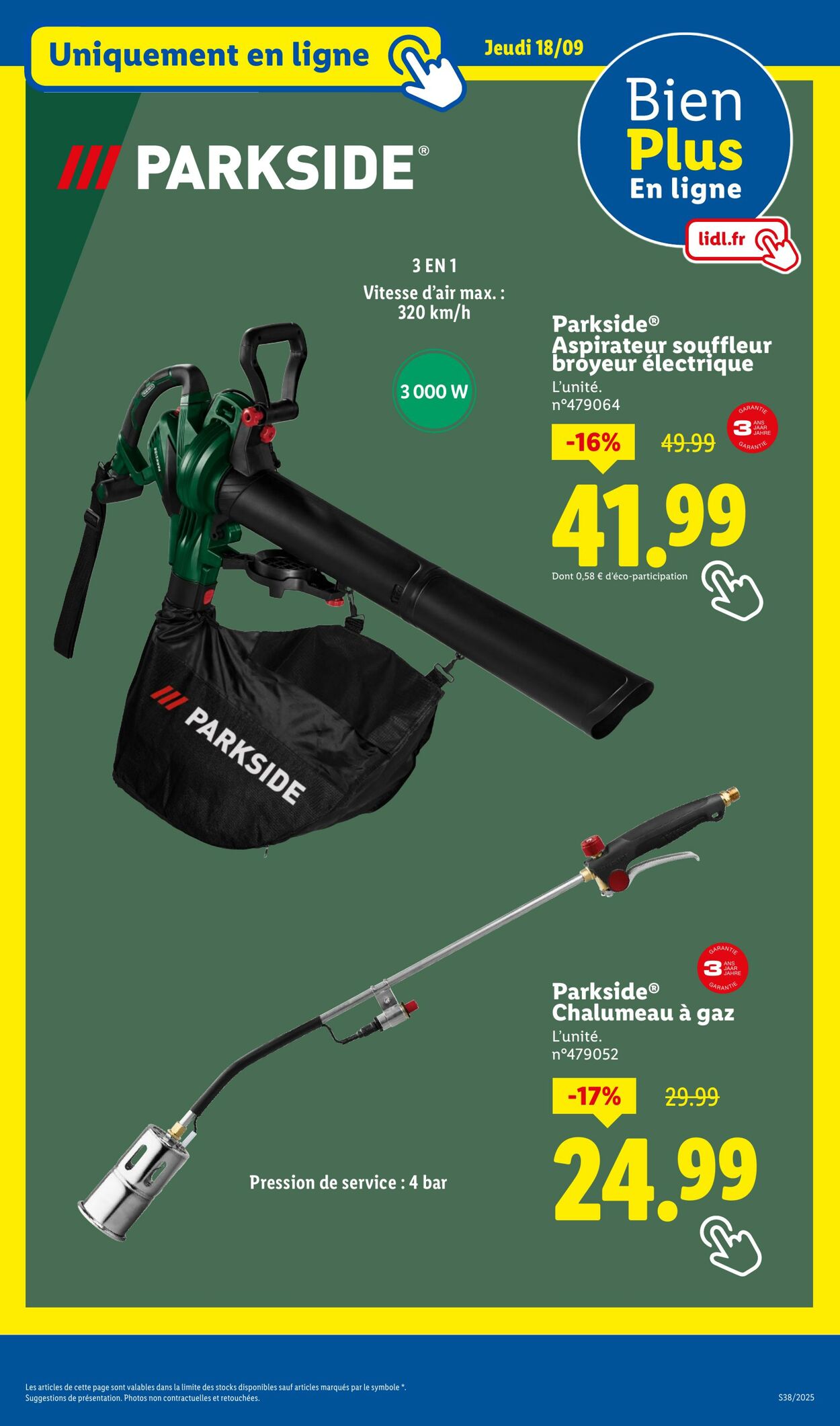 Catalogue Lidl 18.09.2025 - 22.09.2025