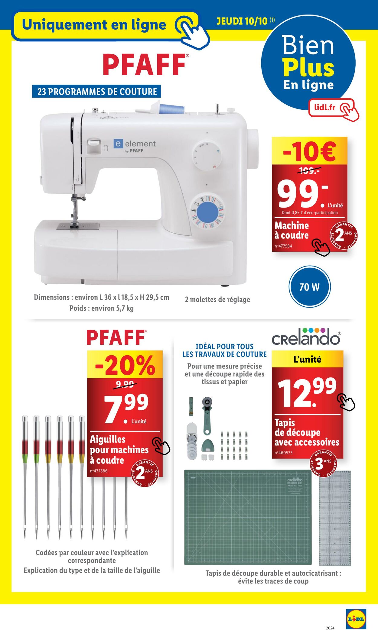 Catalogue Lidl 07.10.2024 - 10.10.2024