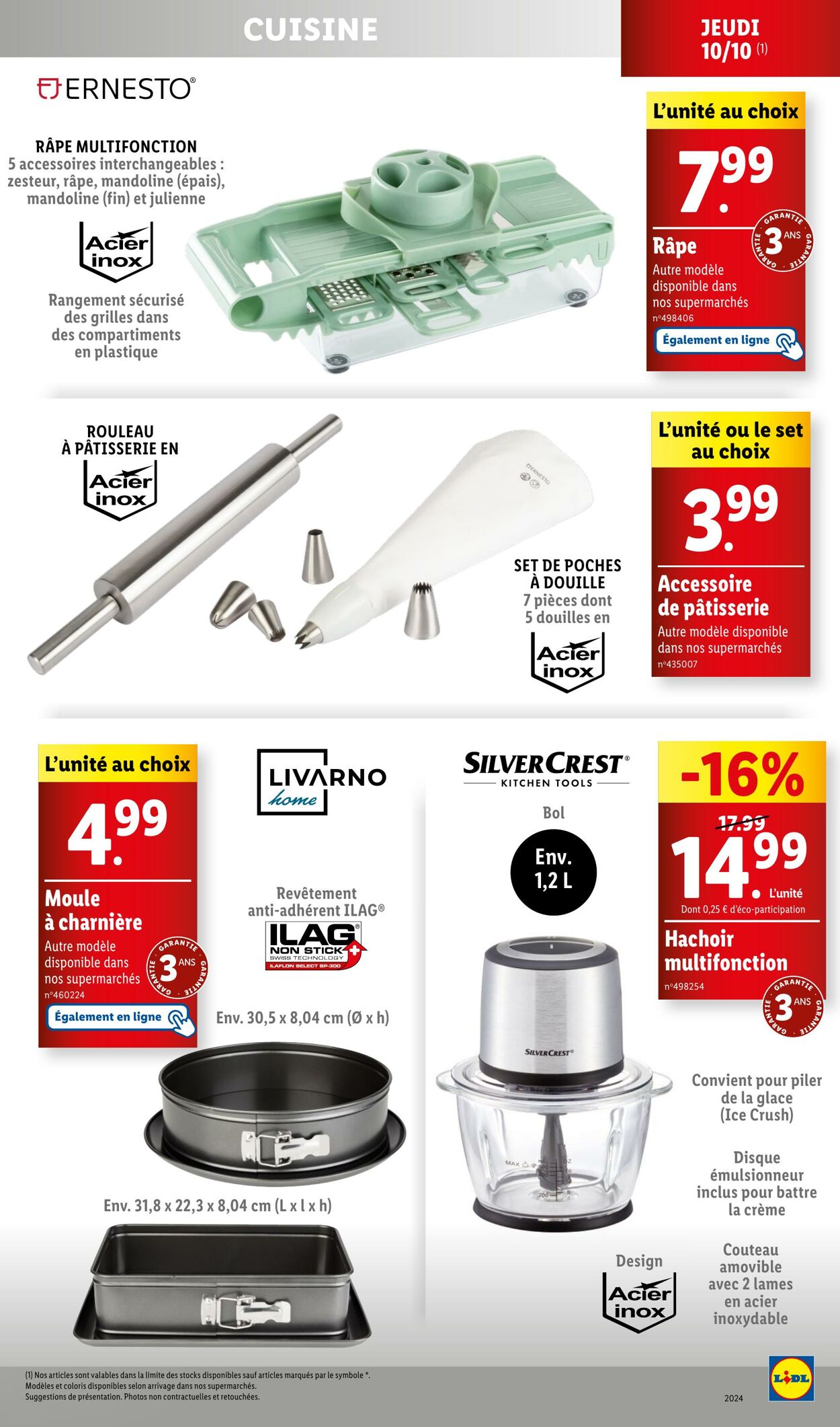 Catalogue Lidl 07.10.2024 - 10.10.2024