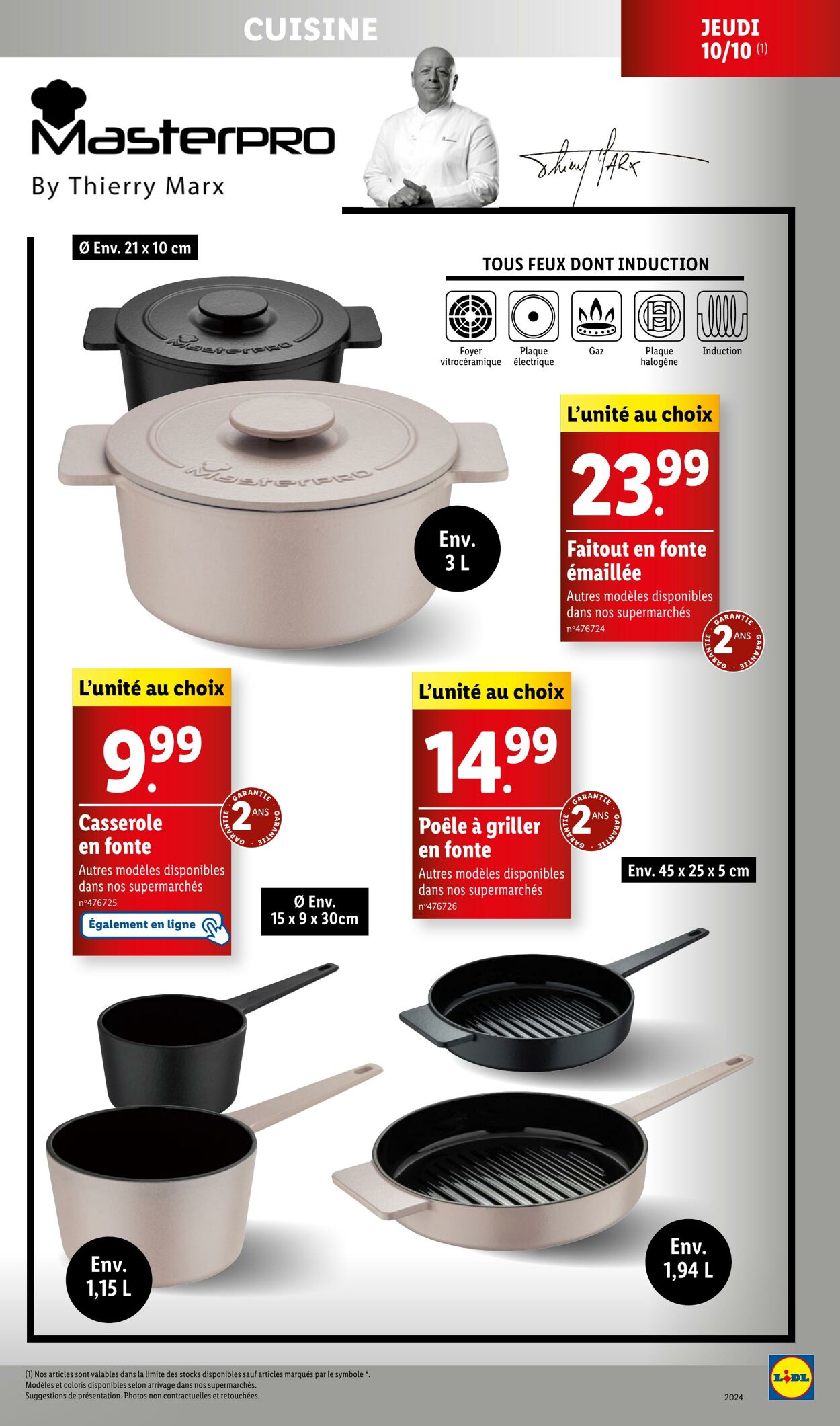 Catalogue Lidl 07.10.2024 - 10.10.2024