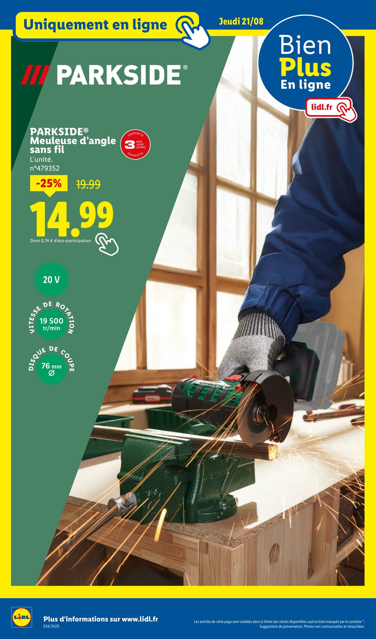 Catalogue Lidl 21.08.2025 - 25.08.2025