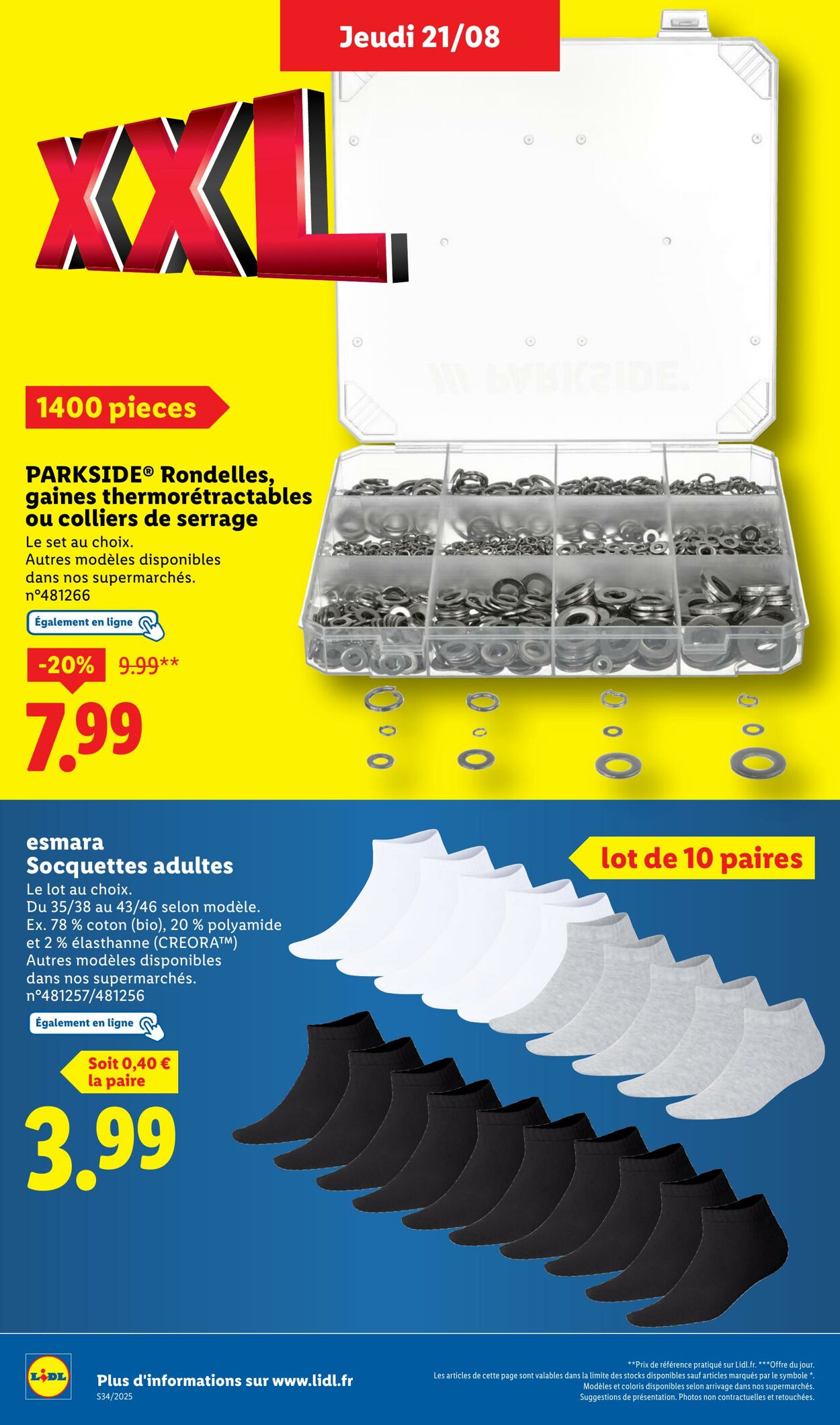 Catalogue Lidl 21.08.2025 - 25.08.2025