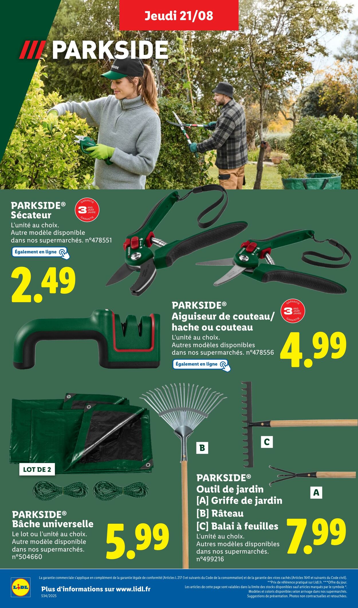 Catalogue Lidl 21.08.2025 - 25.08.2025