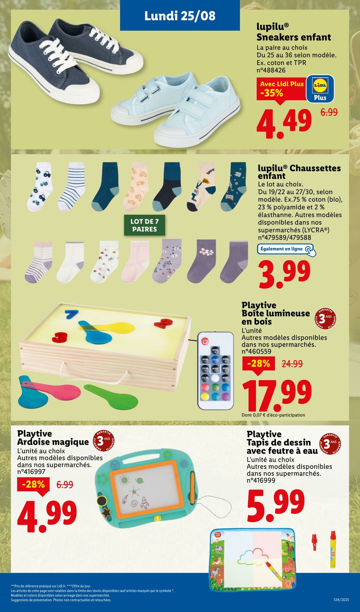 Catalogue Lidl 21.08.2025 - 25.08.2025