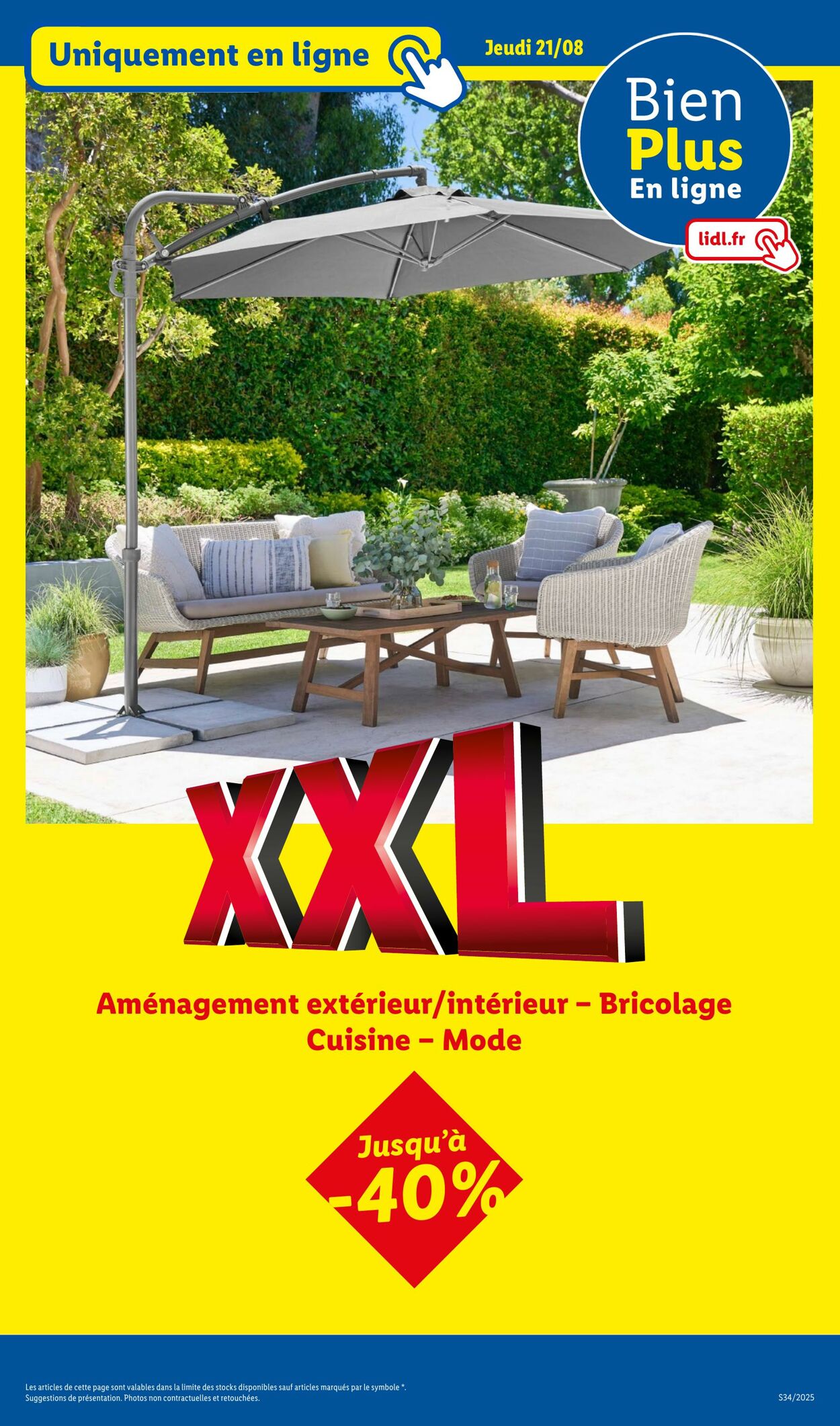 Catalogue Lidl 21.08.2025 - 25.08.2025