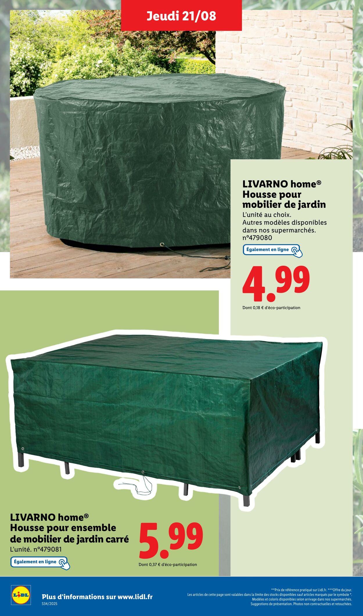 Catalogue Lidl 21.08.2025 - 25.08.2025
