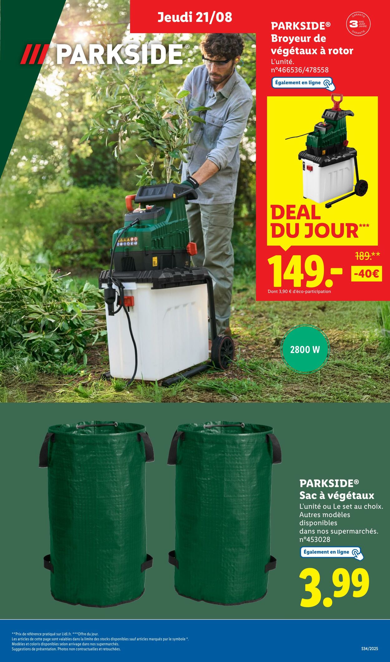 Catalogue Lidl 21.08.2025 - 25.08.2025