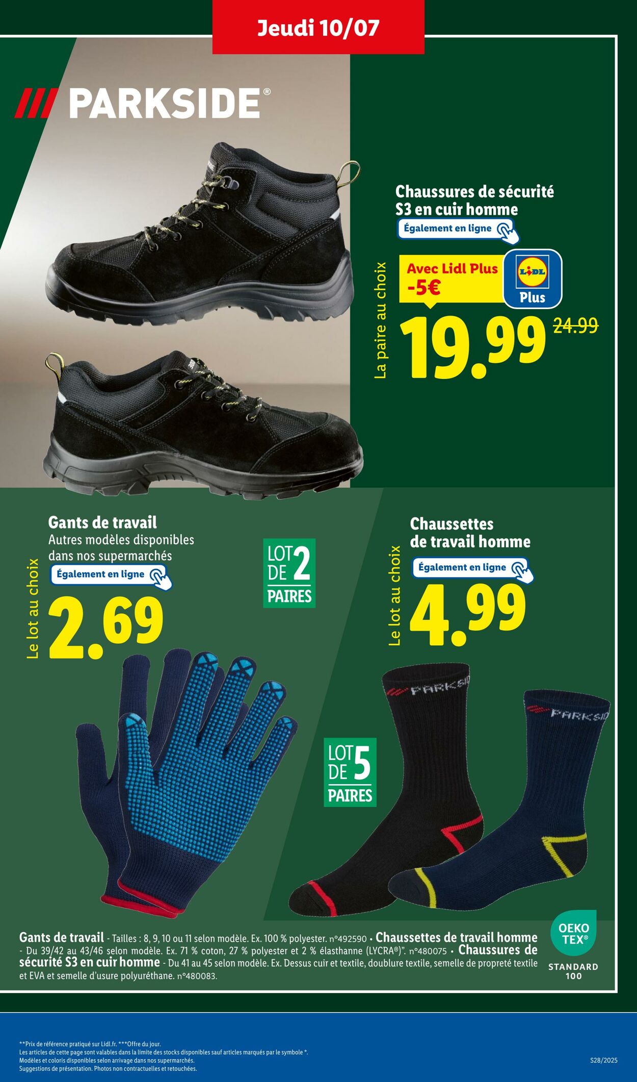 Catalogue Lidl 07.07.2025 - 10.07.2025
