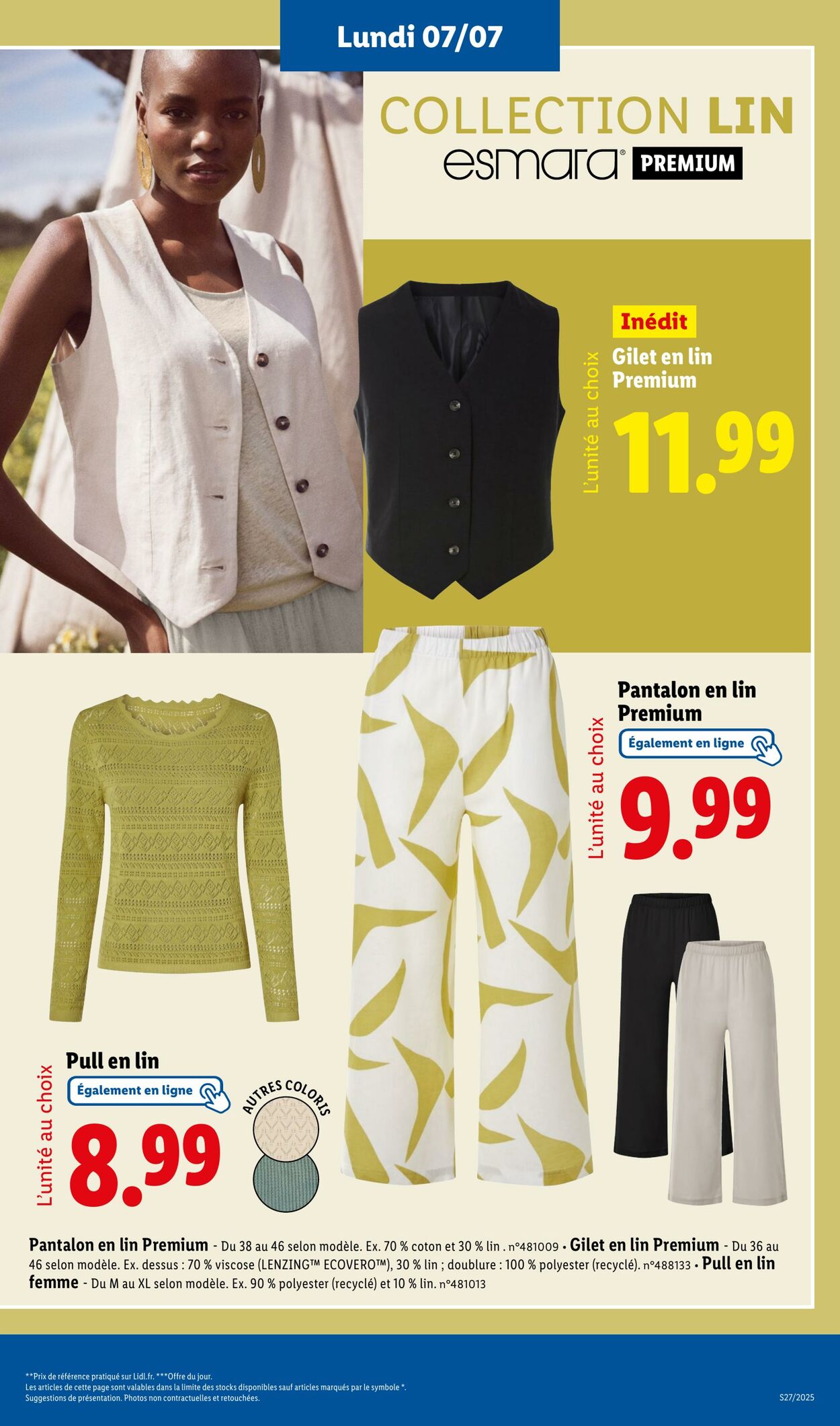 Catalogue Lidl 07.07.2025 - 10.07.2025