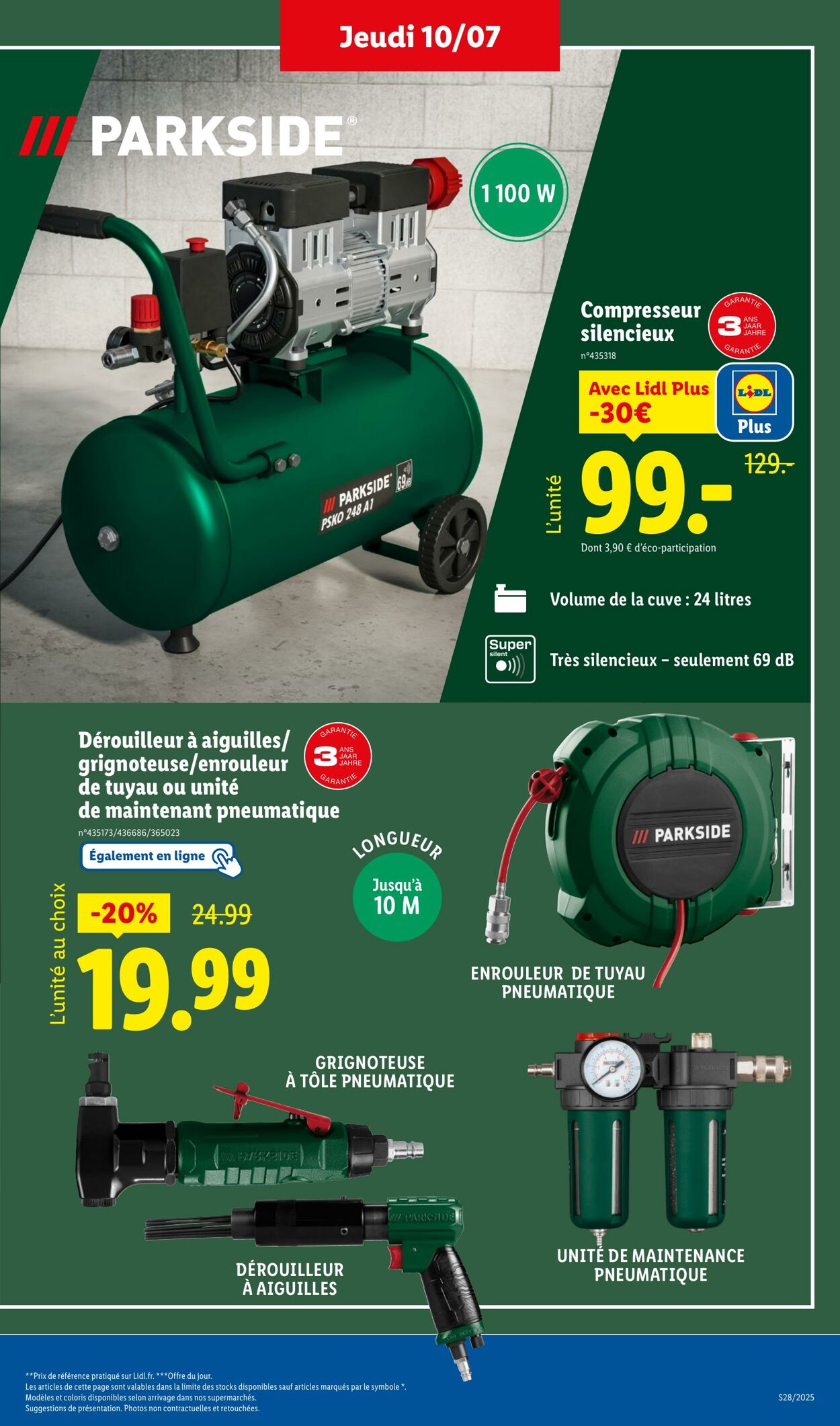 Catalogue Lidl 07.07.2025 - 10.07.2025