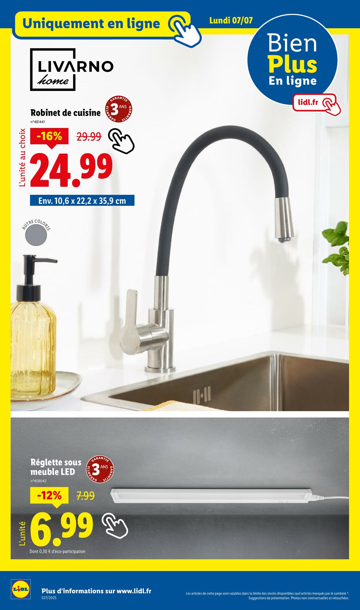 Catalogue Lidl 07.07.2025 - 10.07.2025